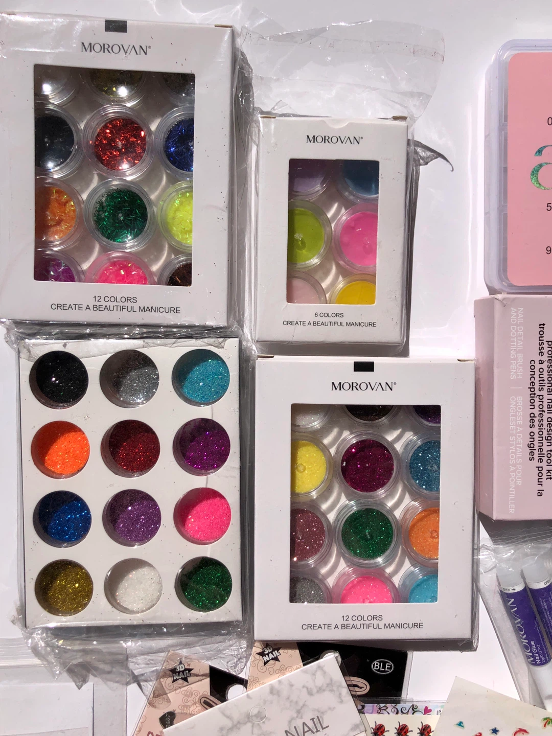 Nail Art Supplies Bundle - Morovan, Aiusa, QUR - photo 2