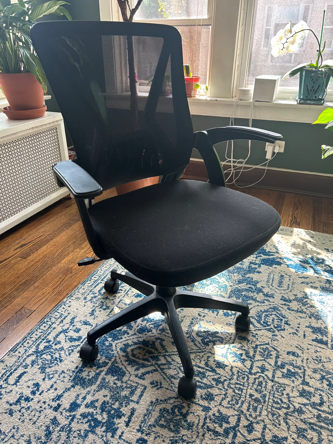 Black Office Roller Chair