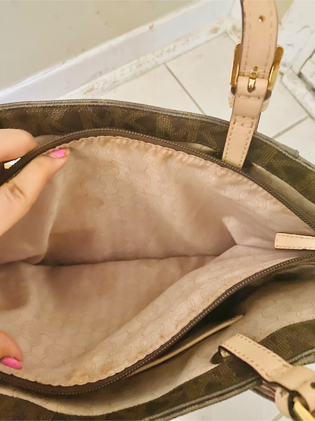 Michael Kors Tote Bag Brown - photo 5