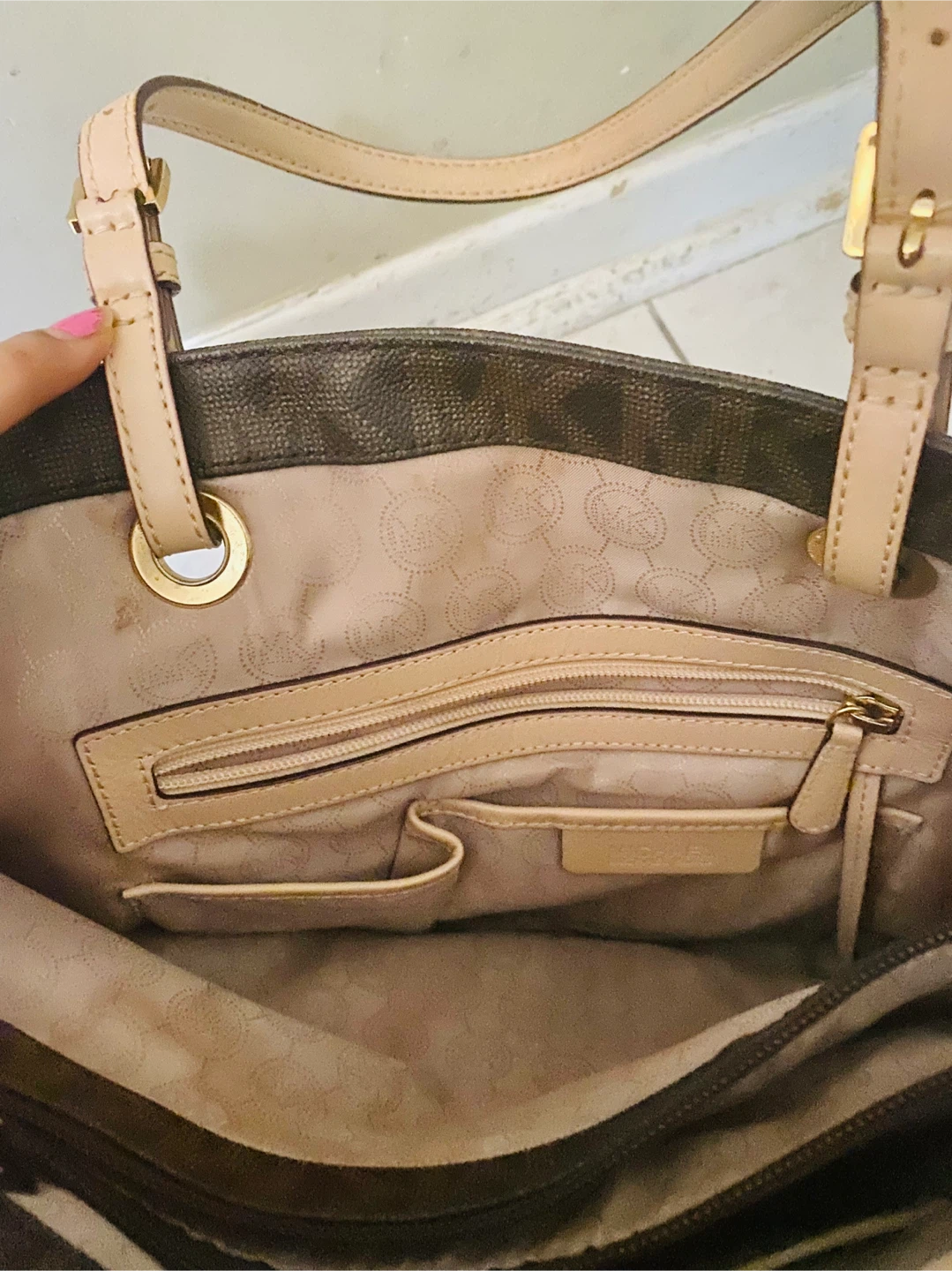 Michael Kors Tote Bag Brown - photo 4