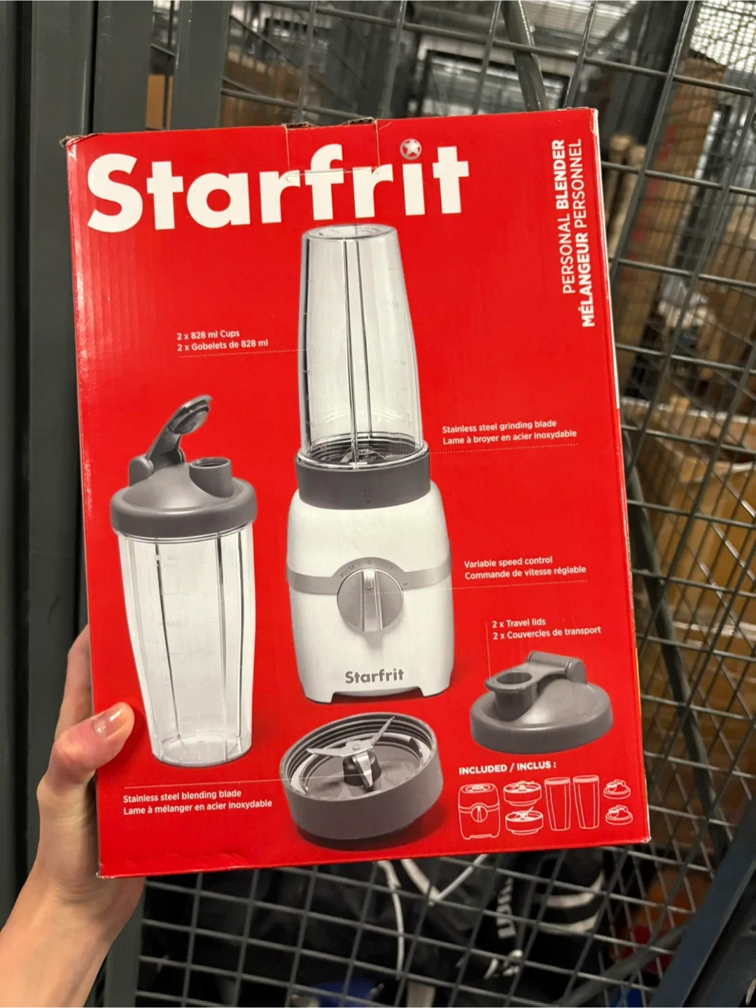 Starfrit Personal Blender - Like New! thumbnail