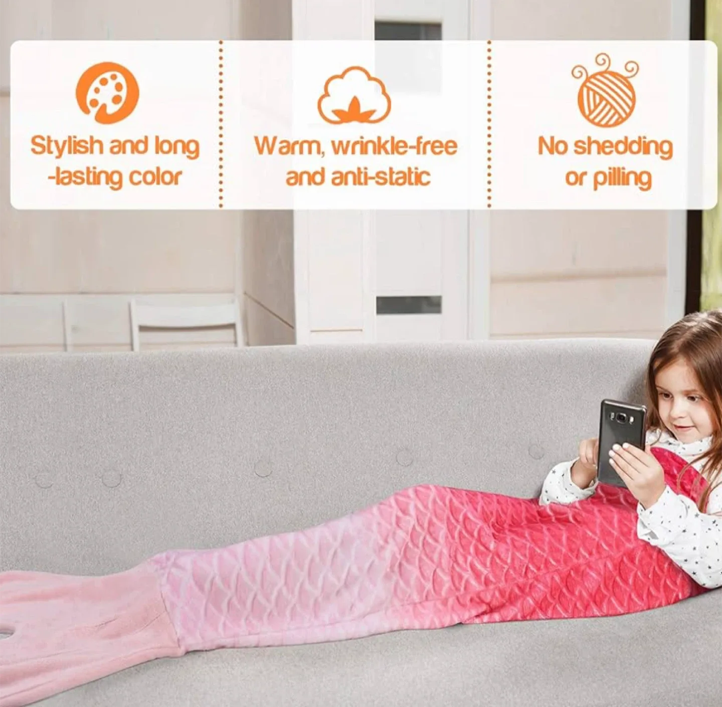 Kids Mermaid Tail image indicator(5)