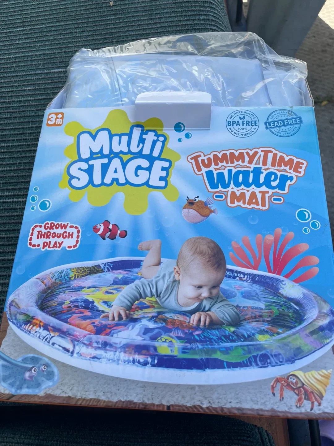Multi Stage Tummy Time Water Mat (3m+) thumbnail