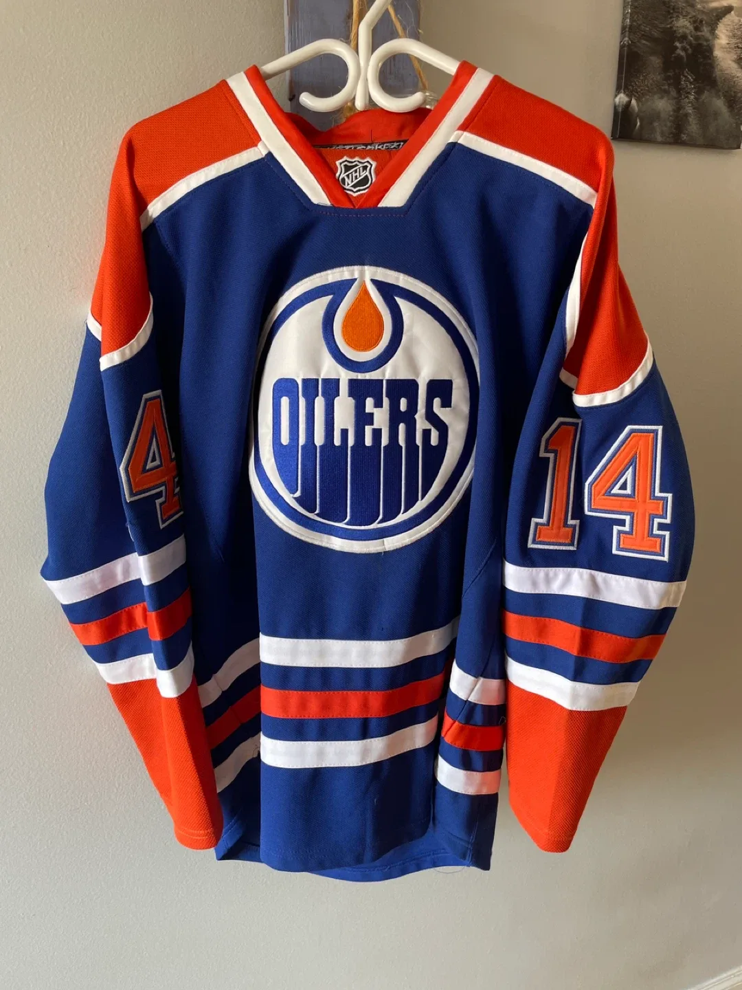 Eberle #14 Edmonton Oilers Reebok Jersey image indicator(2)
