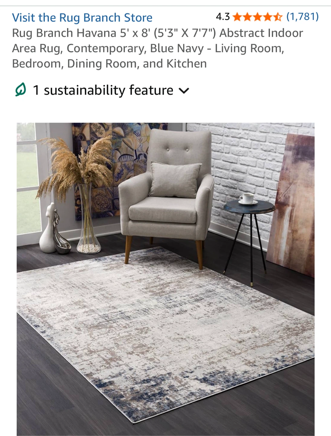 Area Rug 5' x 8' - photo 3