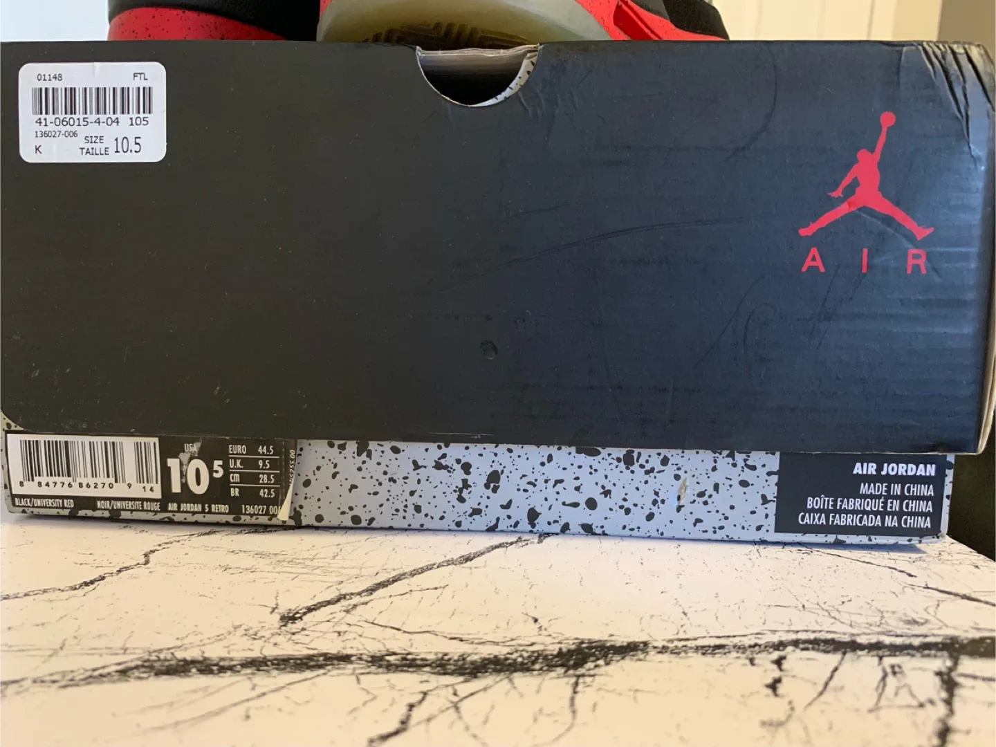 Air Jordan 5 Retro Satin Size 10.5 image indicator(3)