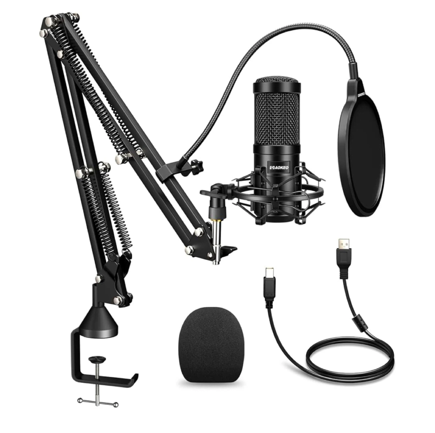 Aokeo USB Condenser Microphone Kit - New in Box