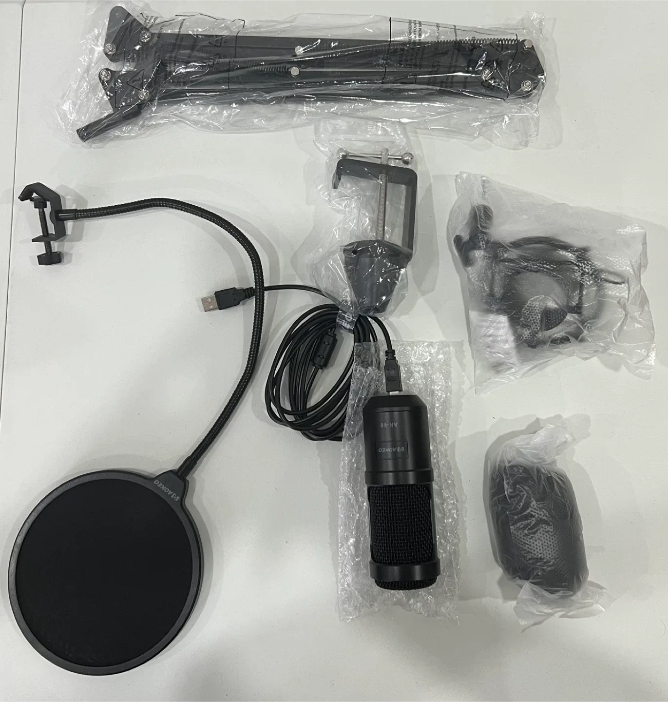 Aokeo USB Condenser Microphone Kit - New in Box image indicator(4)