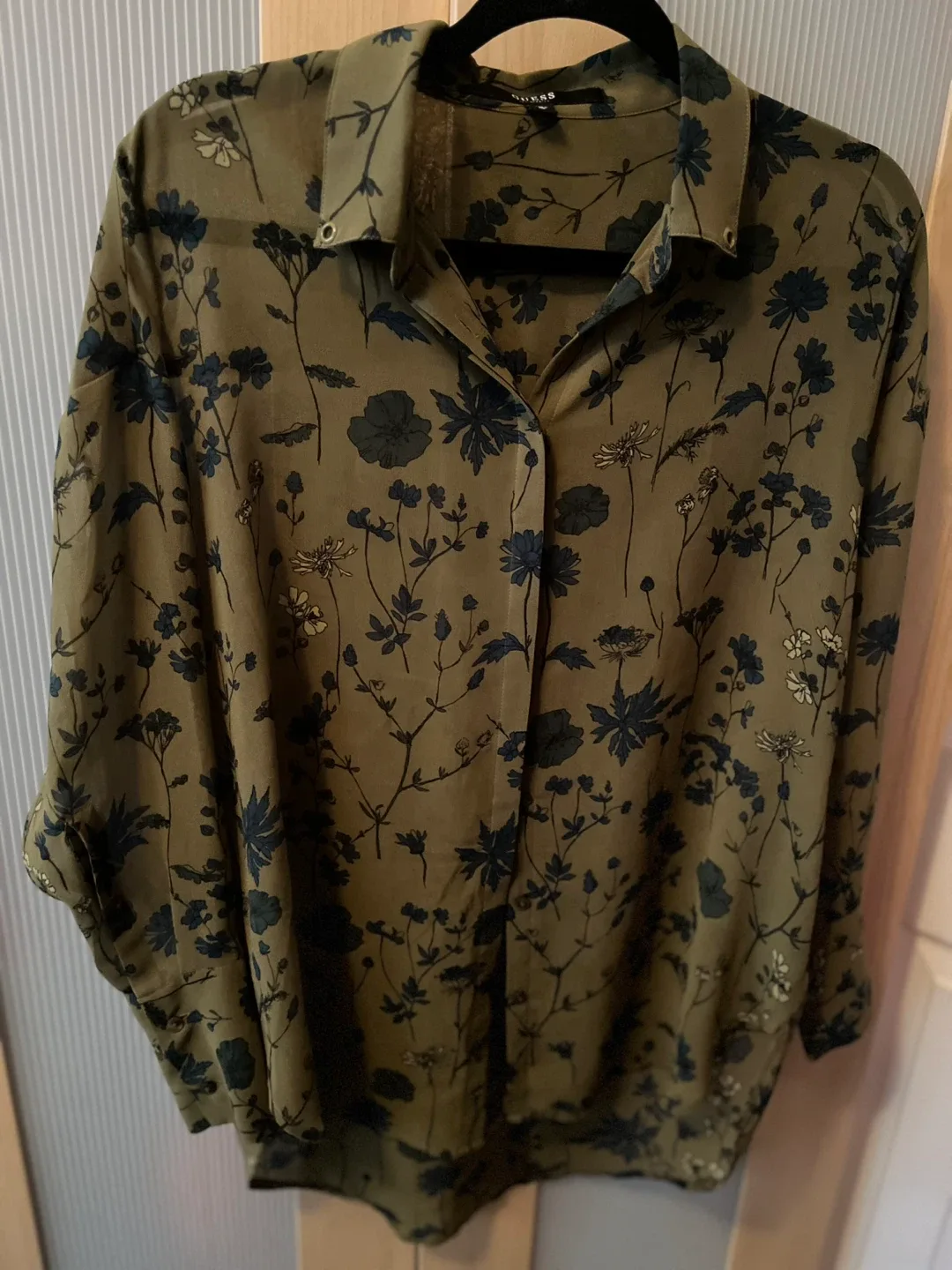 Guess Floral Print Blouse - Size XS