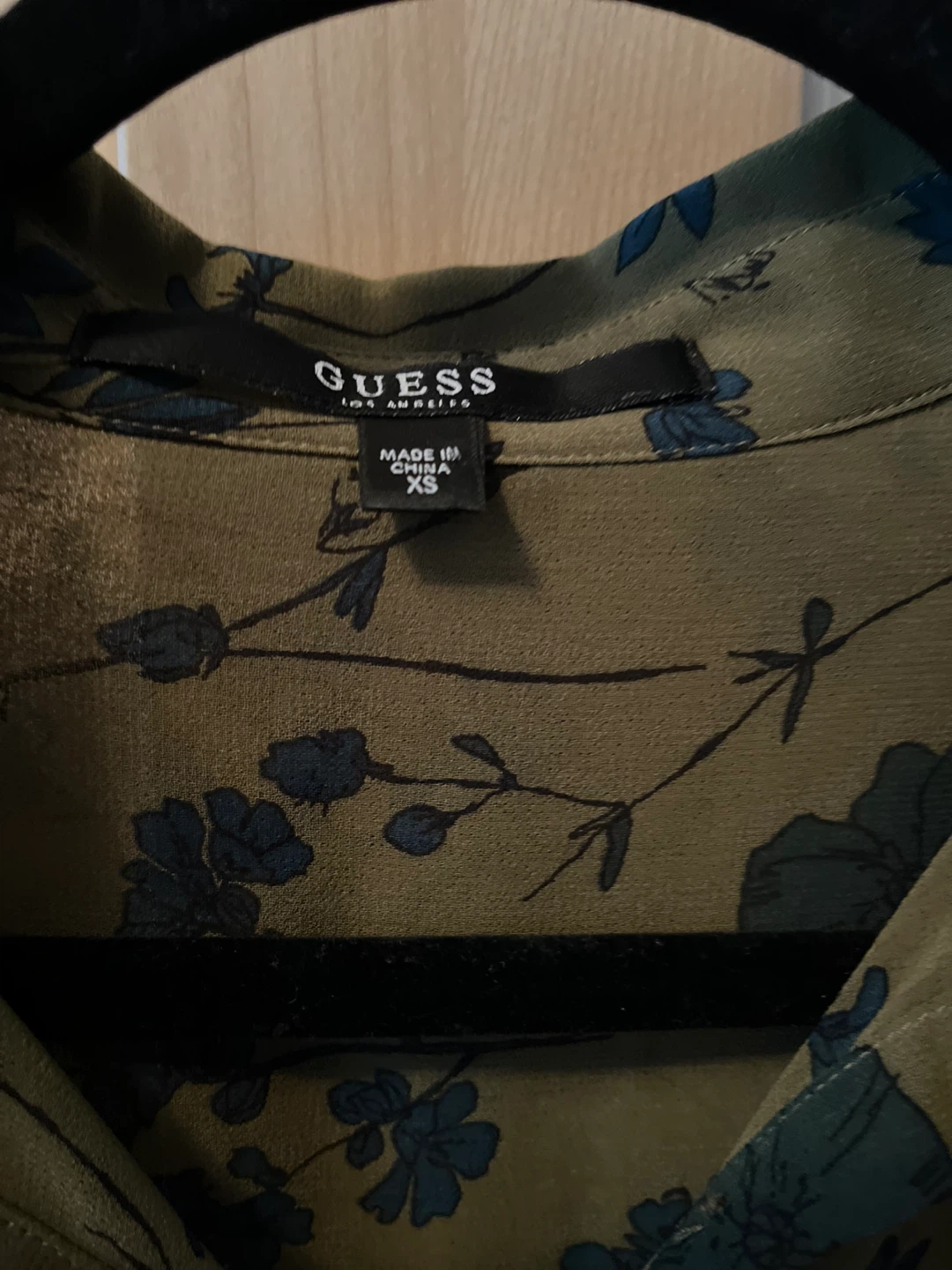 Guess Floral Print Blouse - Size XS - photo 2