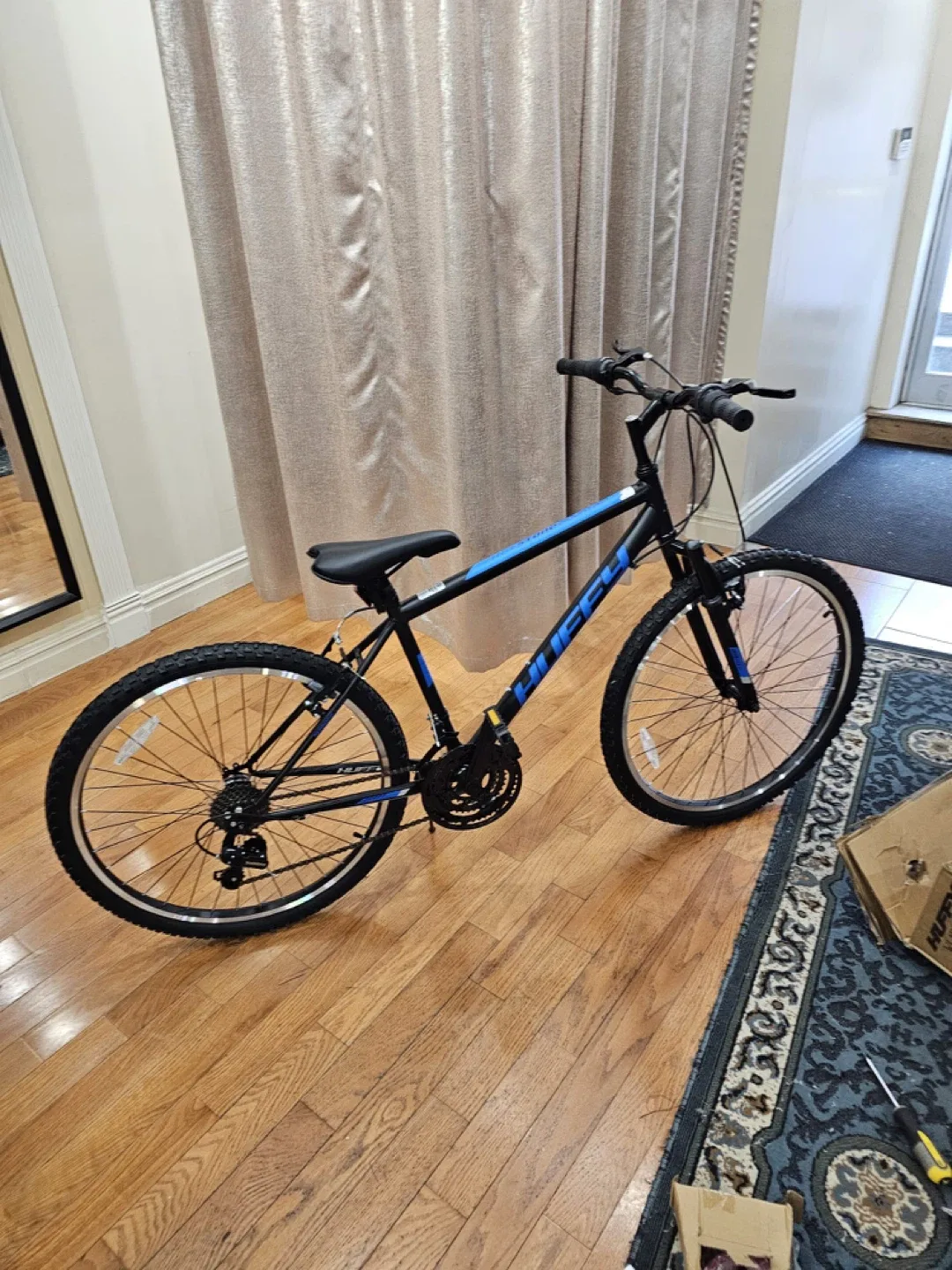 Huffy Mountain Bike - Blue/Black image indicator(3)