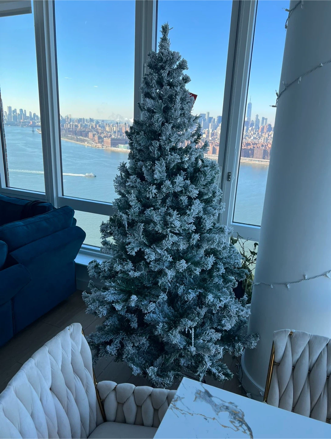 Frosted Christmas Tree 7 ft - photo 2