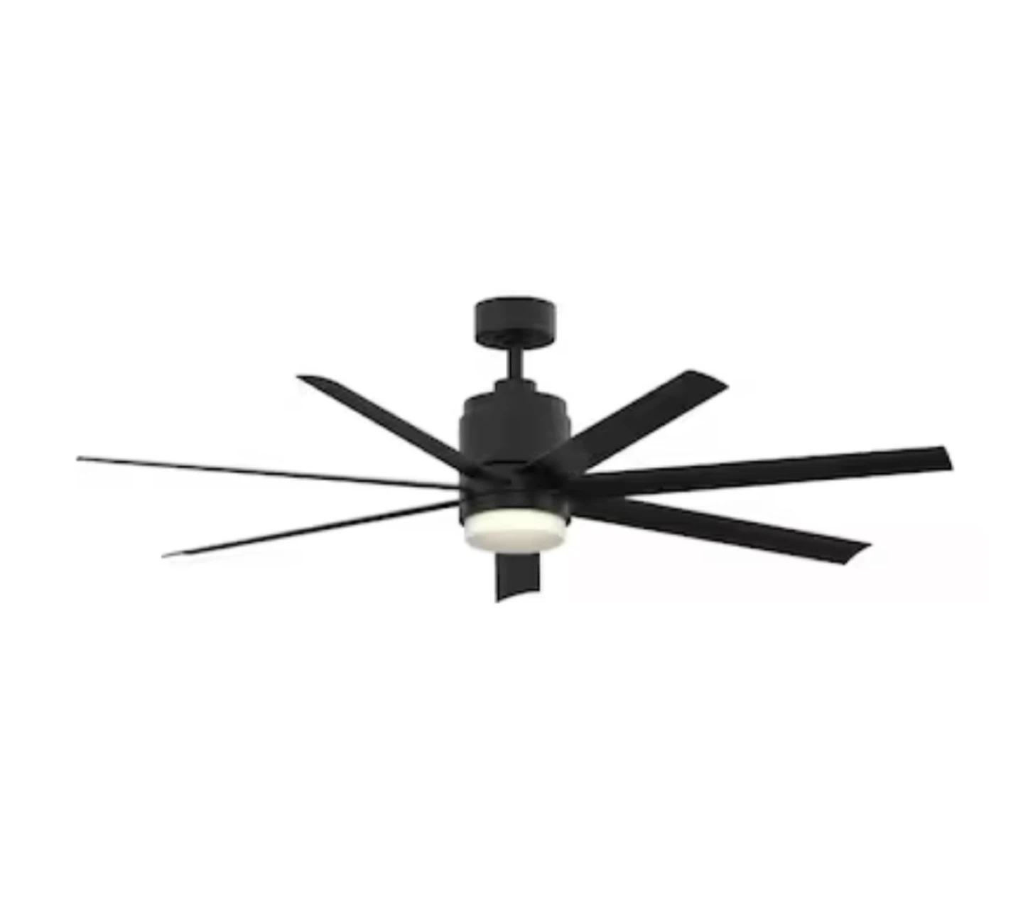 Fanimation Studio 56” Ceiling Fan with light and wall remote