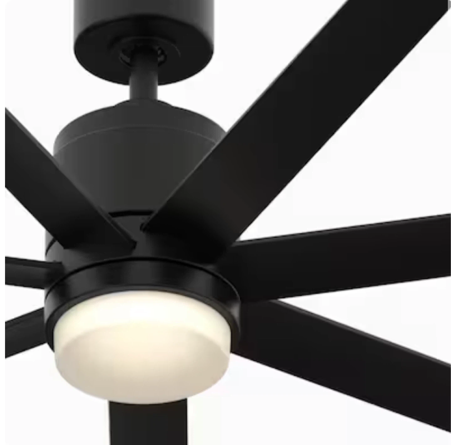 Fanimation Studio 56” Ceiling Fan with light and wall remote - photo 2