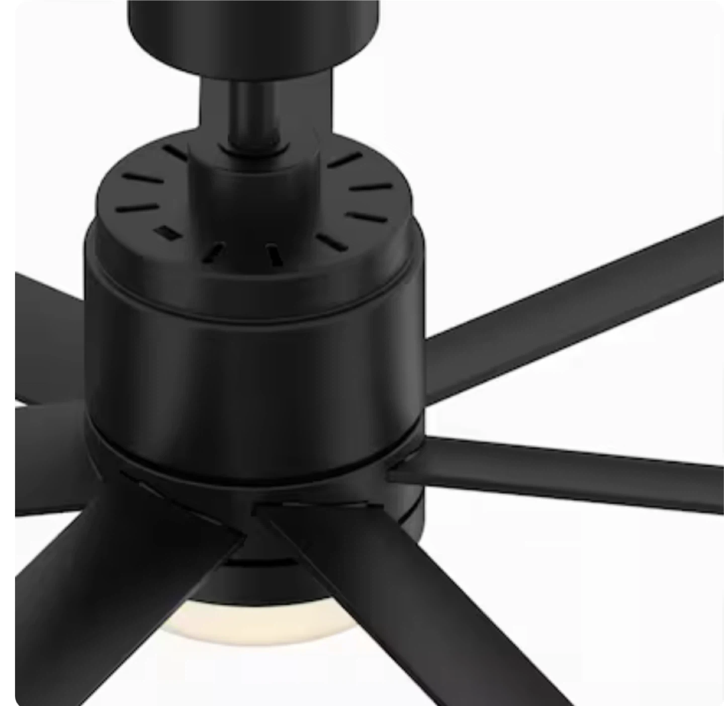 Fanimation Studio 56” Ceiling Fan with light and wall remote - photo 3
