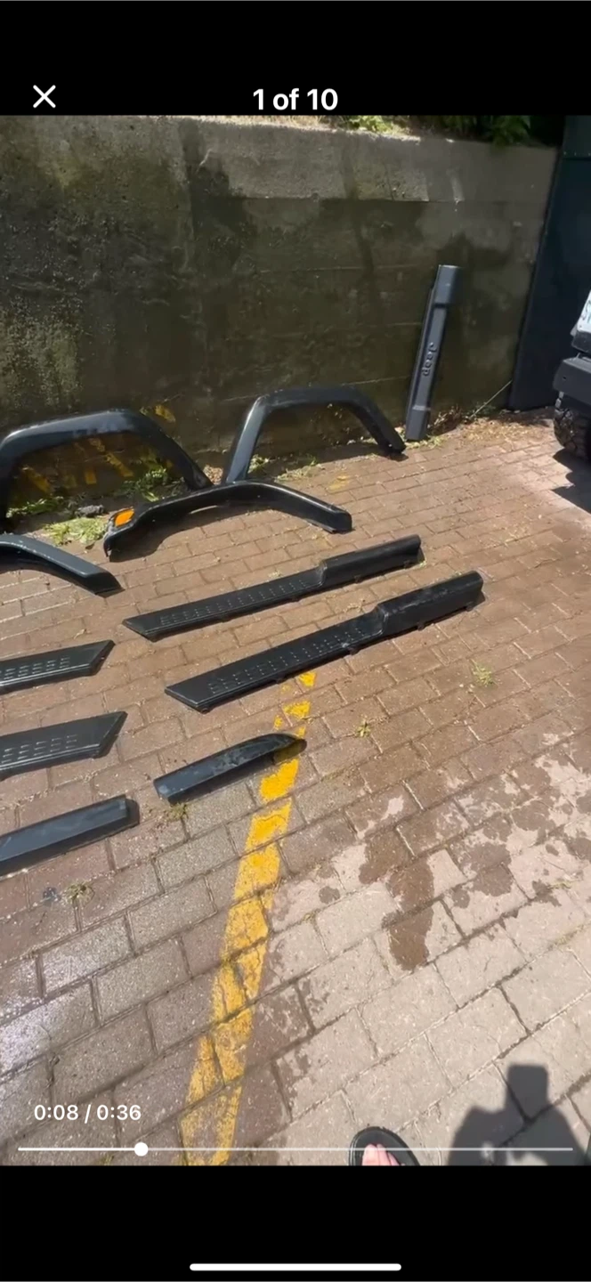 Jeep Fender Flares & Side Steps. TJ. - photo 4