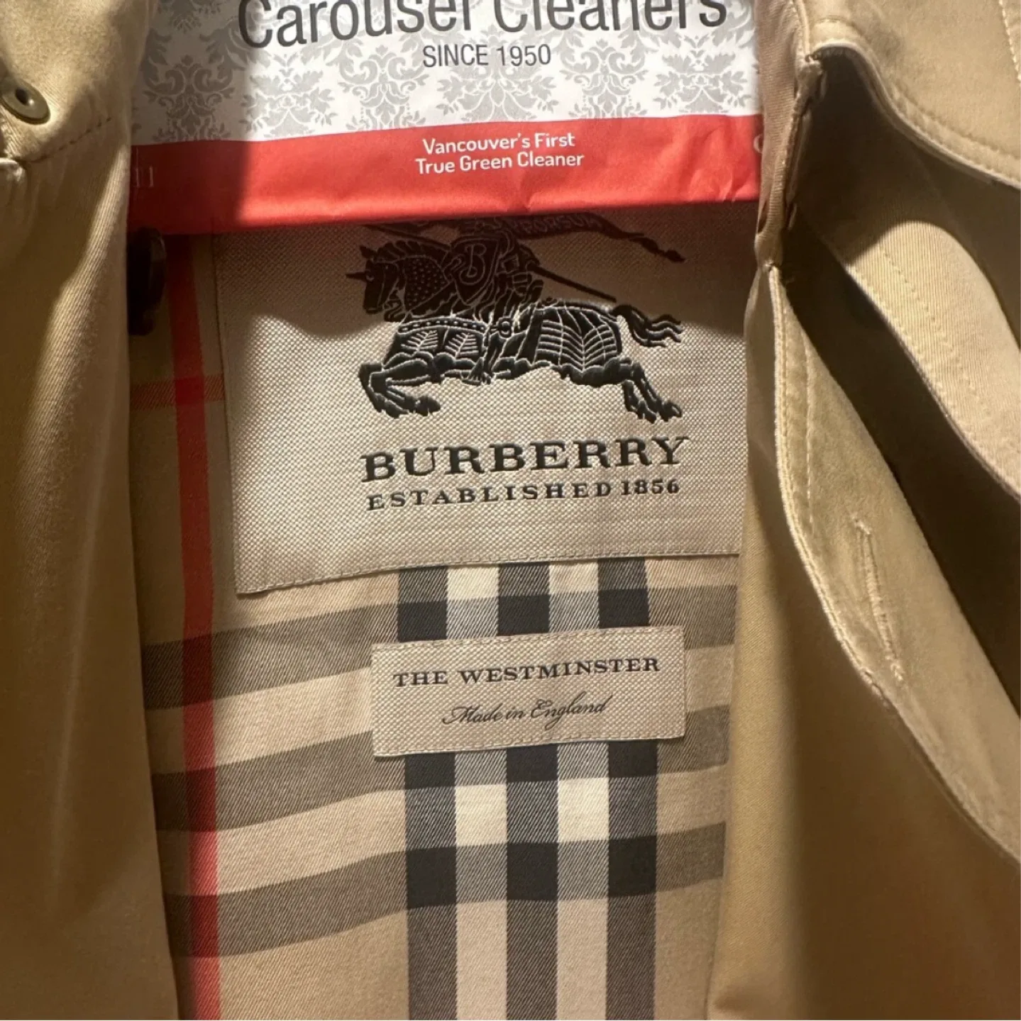 Burberry Westminster Trench Coat image indicator(3)