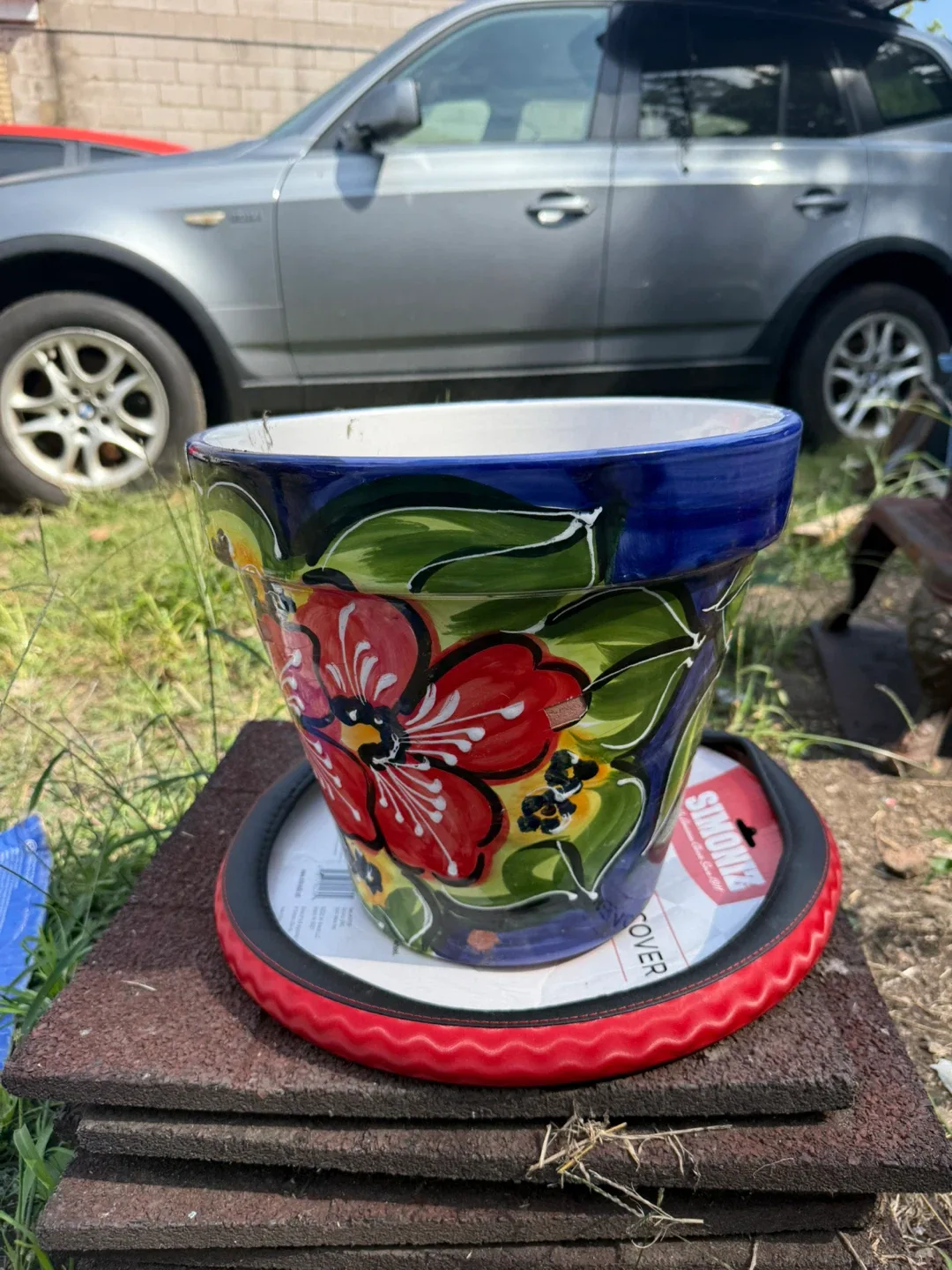 Hand Painted Flower Pot thumbnail