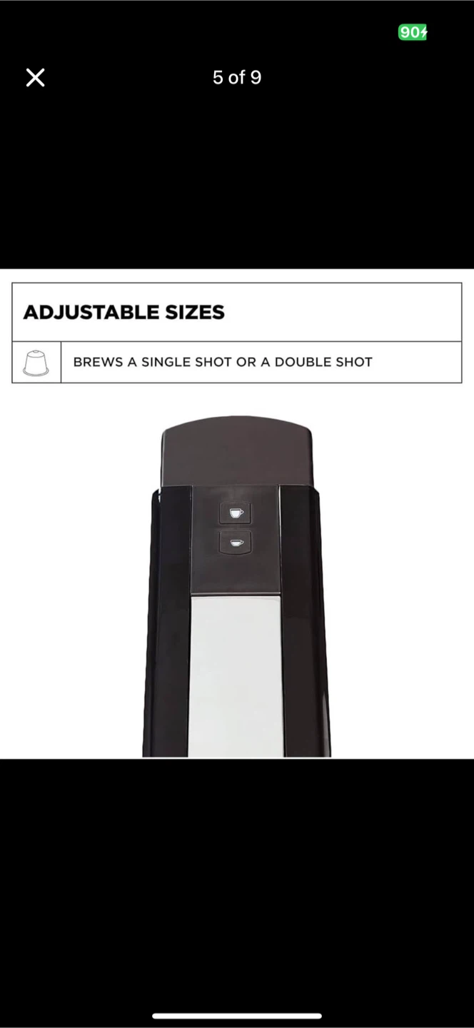CRUX 19 Bar Espresso Capsule Coffee Maker - photo 5