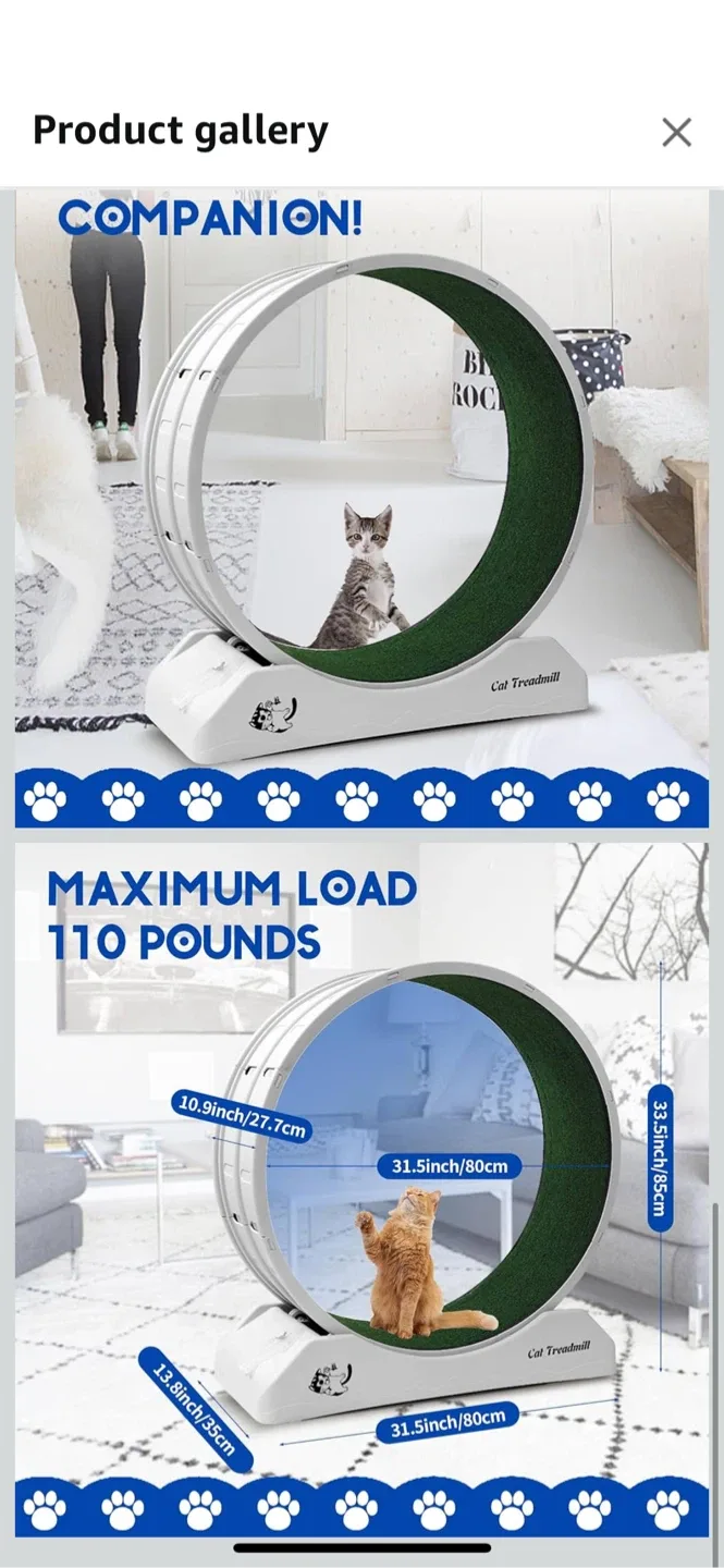 Homegroove Cat Exercise Wheel - Large Size image indicator(5)