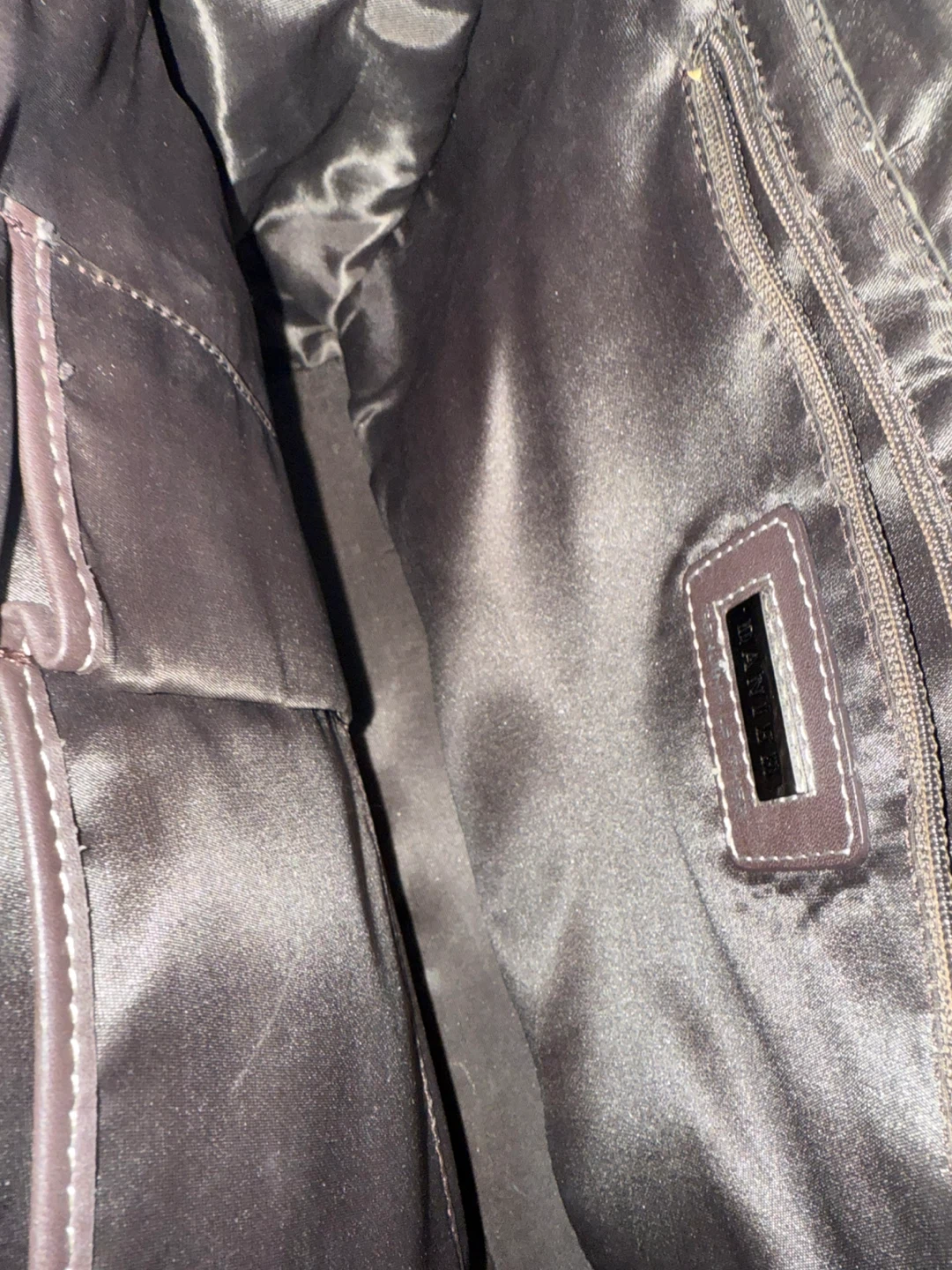 Danier  Leather Brown Briefcase - photo 4