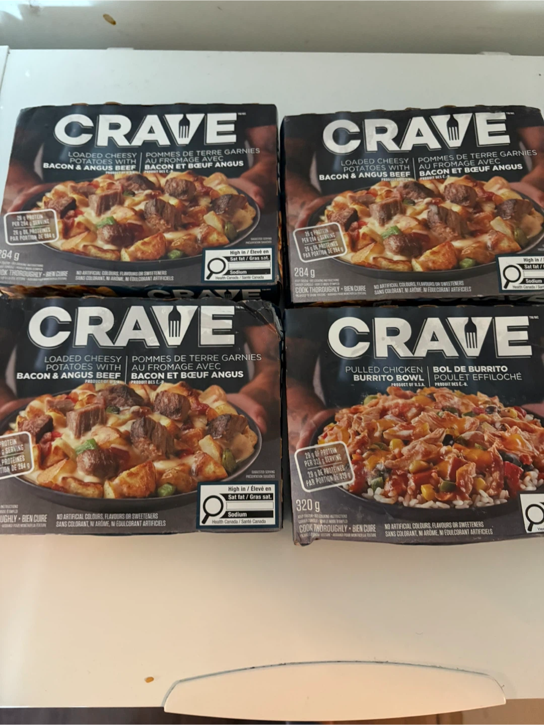 Crave Loaded Cheesy Potatoes with Bacon & Angus Beef