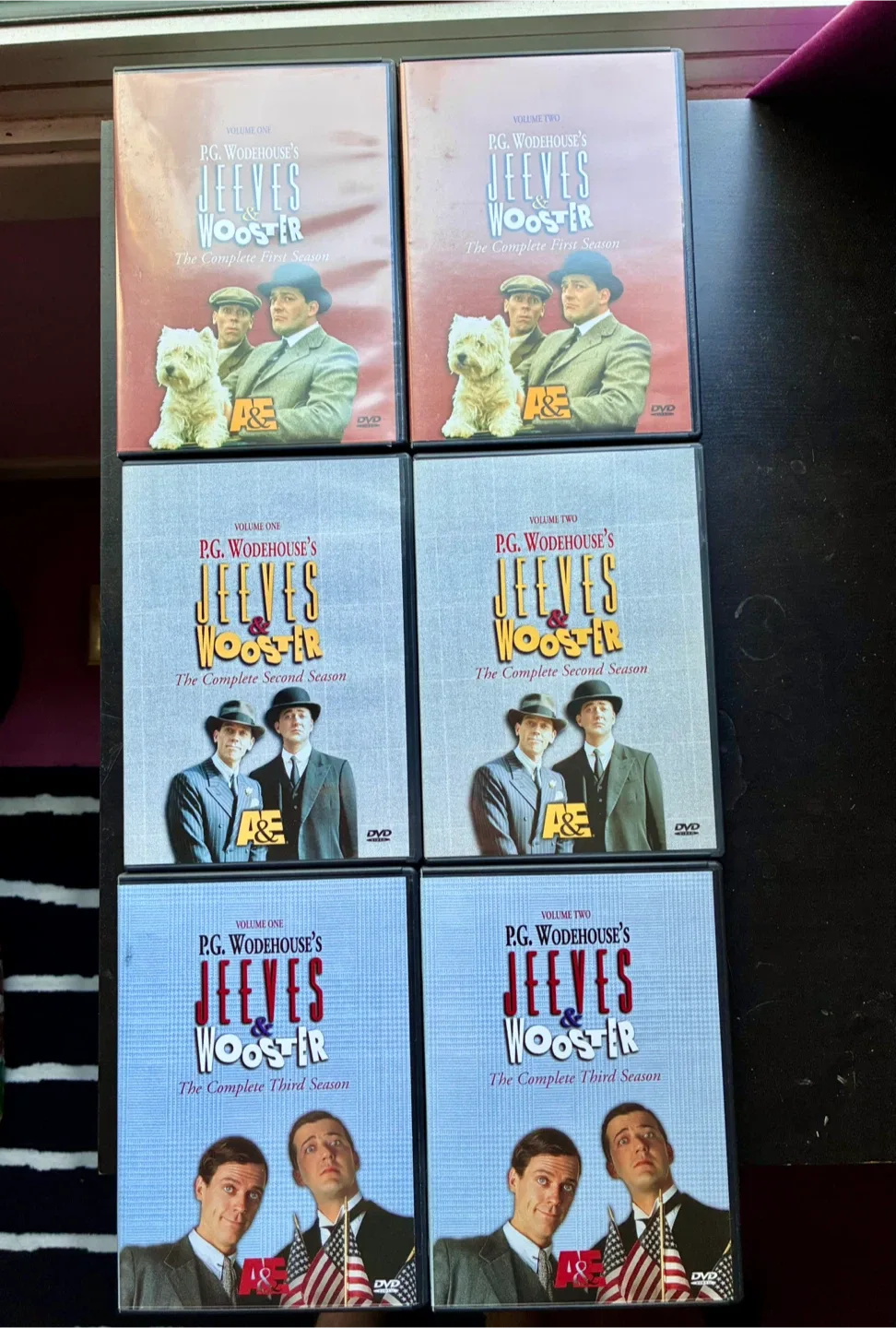 Jeeves & Wooster: Complete Seasons 1-3 DVDs thumbnail