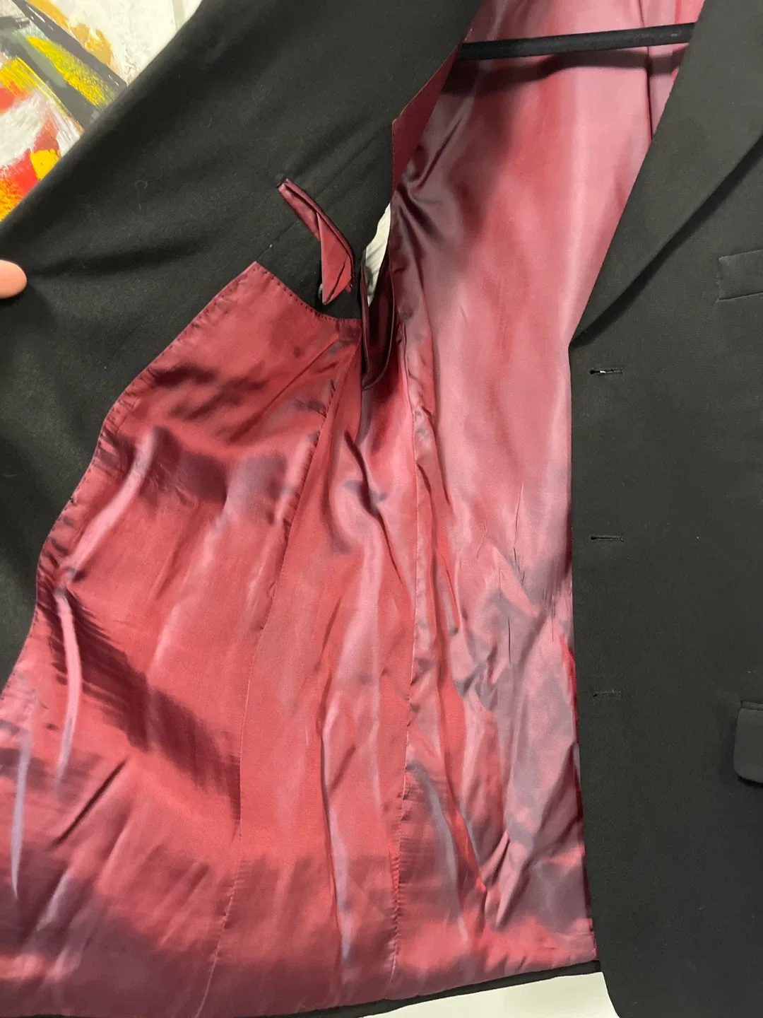 Massimo Moda Black Blazer image indicator(3)