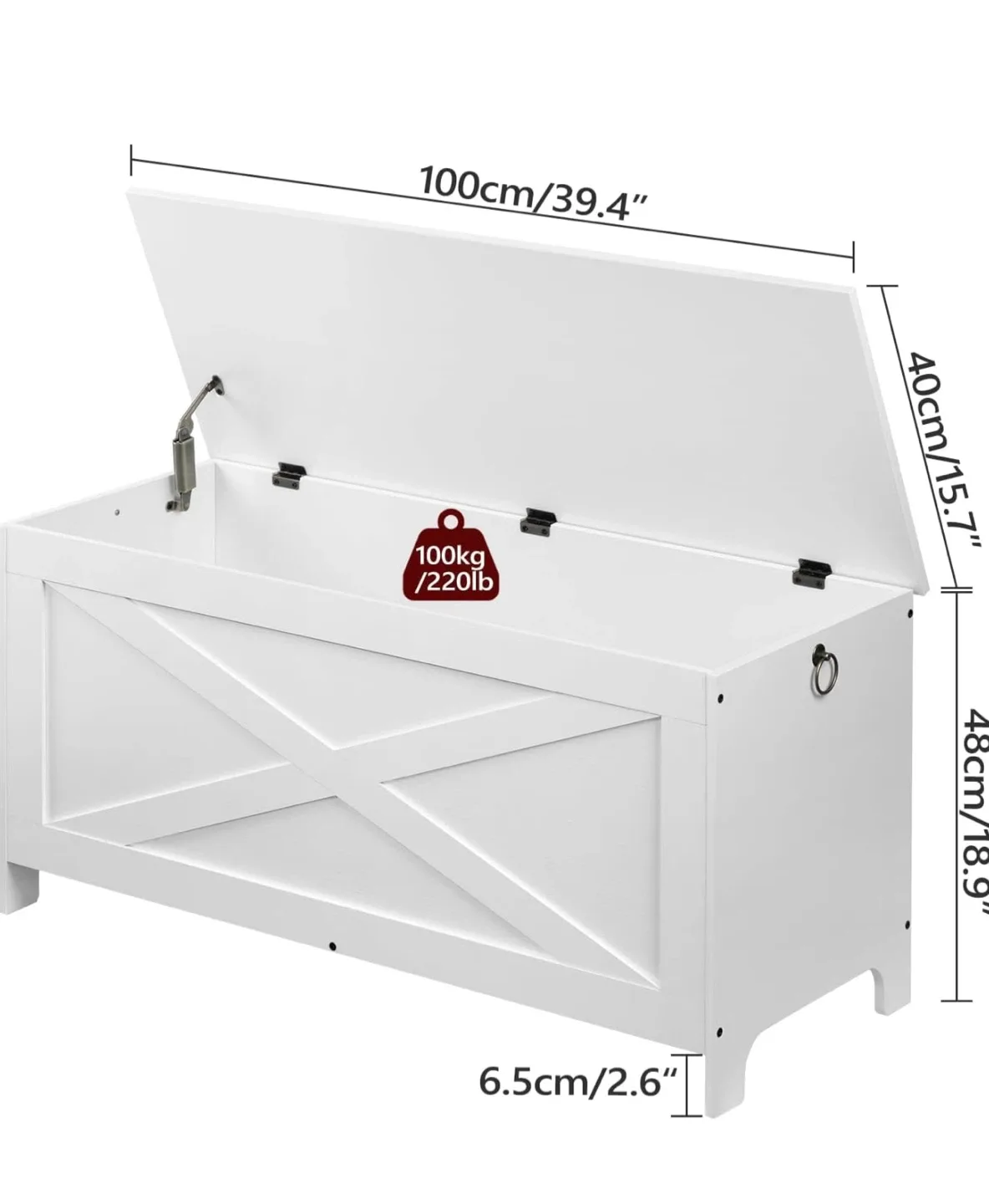 New storage bench $40 price firm (READ DESCRIPTION) image indicator(7)