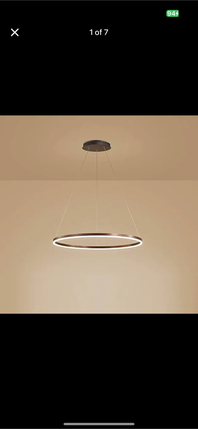 Modern LED Ring Pendant Light thumbnail