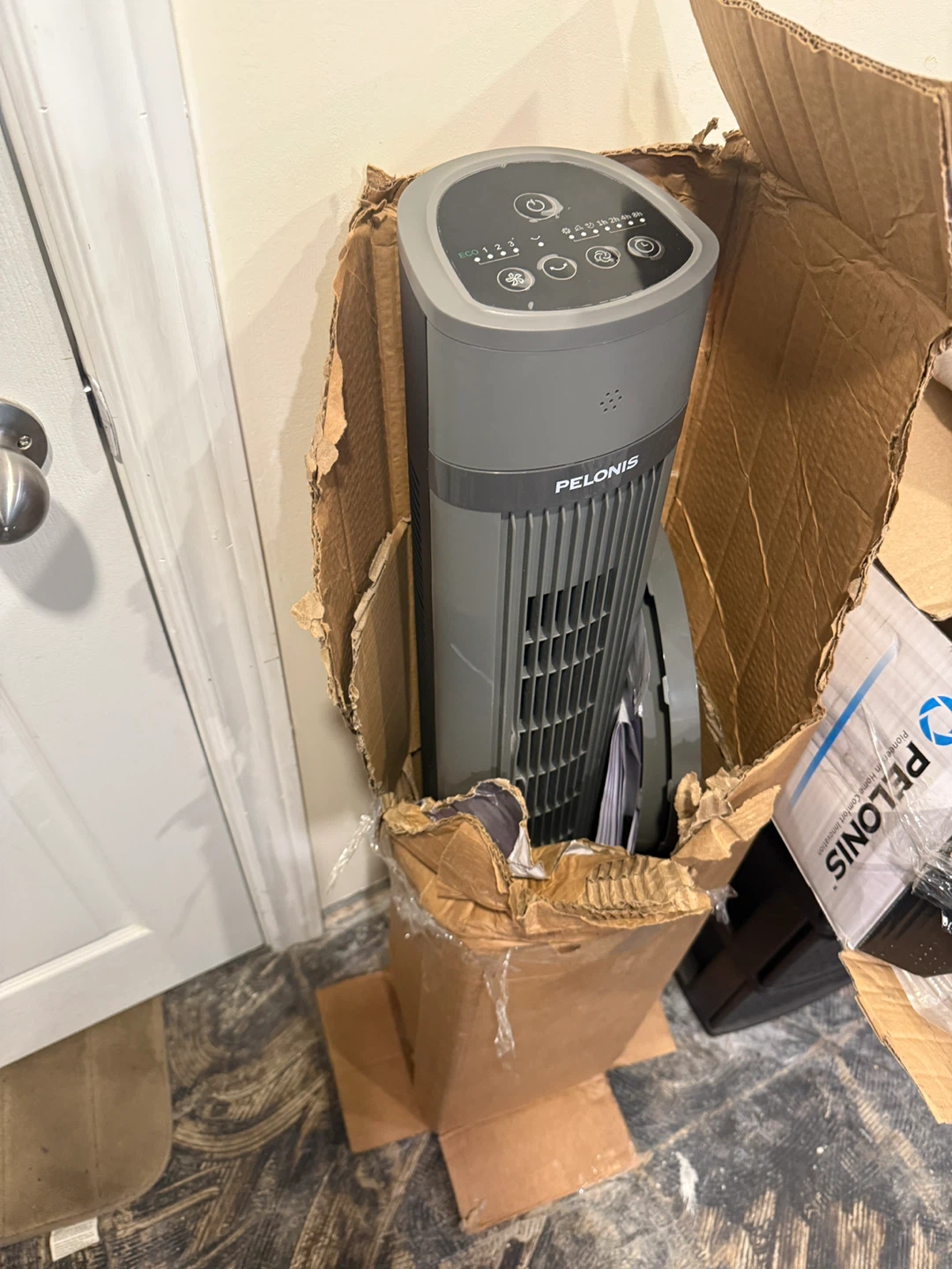 PELONIS 40" Tower Fan - Grey - photo 3
