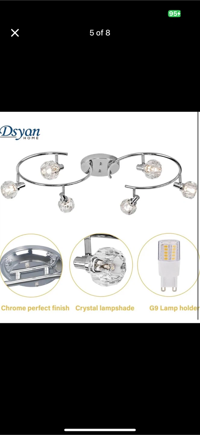 new 6 lights Flexible and Rotatable Light Head - photo 5