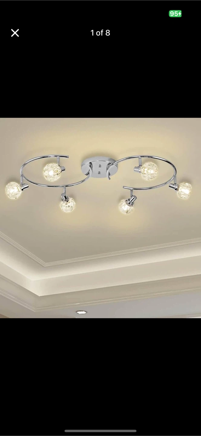new 6 lights Flexible and Rotatable Light Head