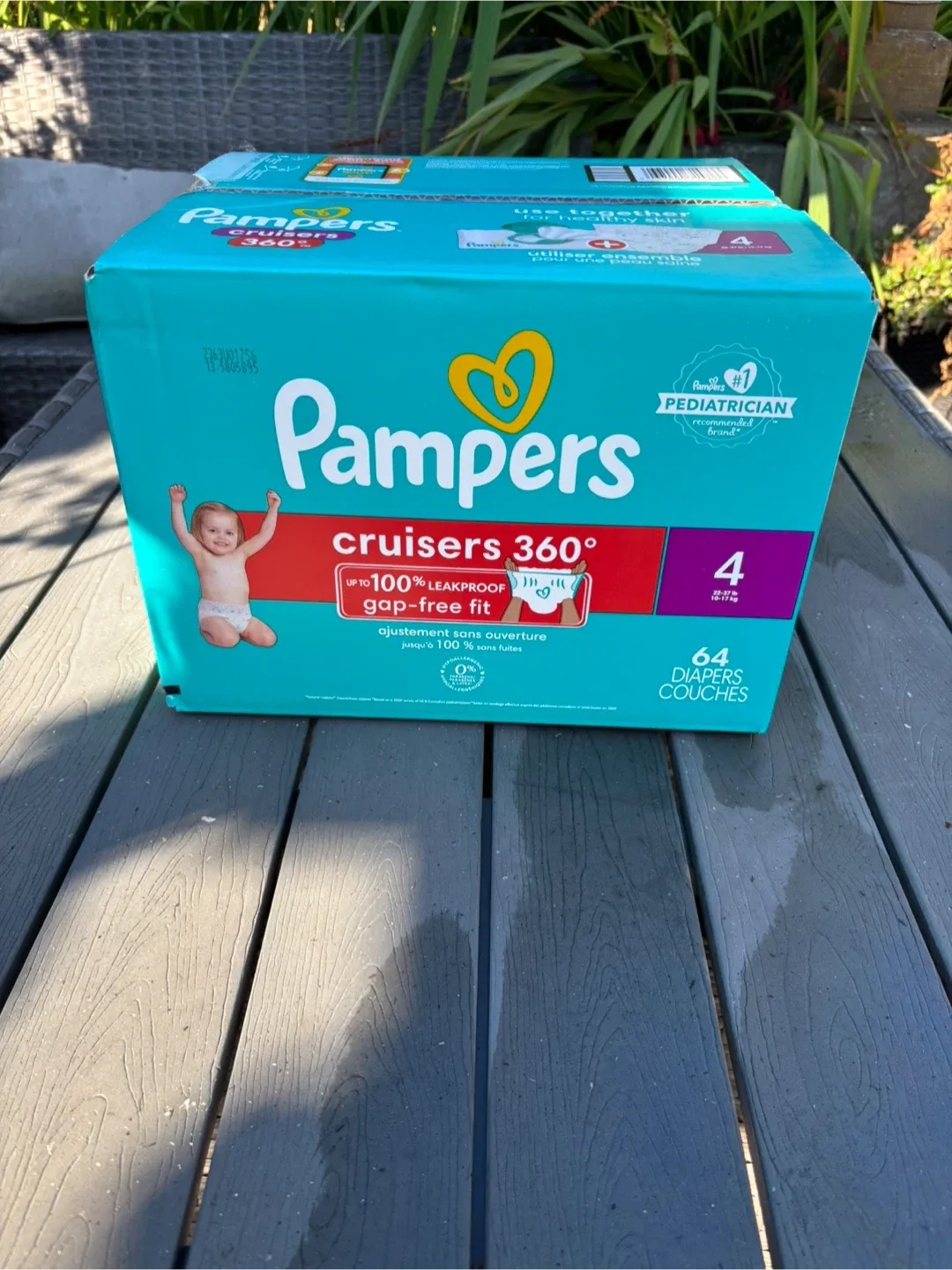 Pampers Cruisers 360 Size 4 - 64 Diapers thumbnail