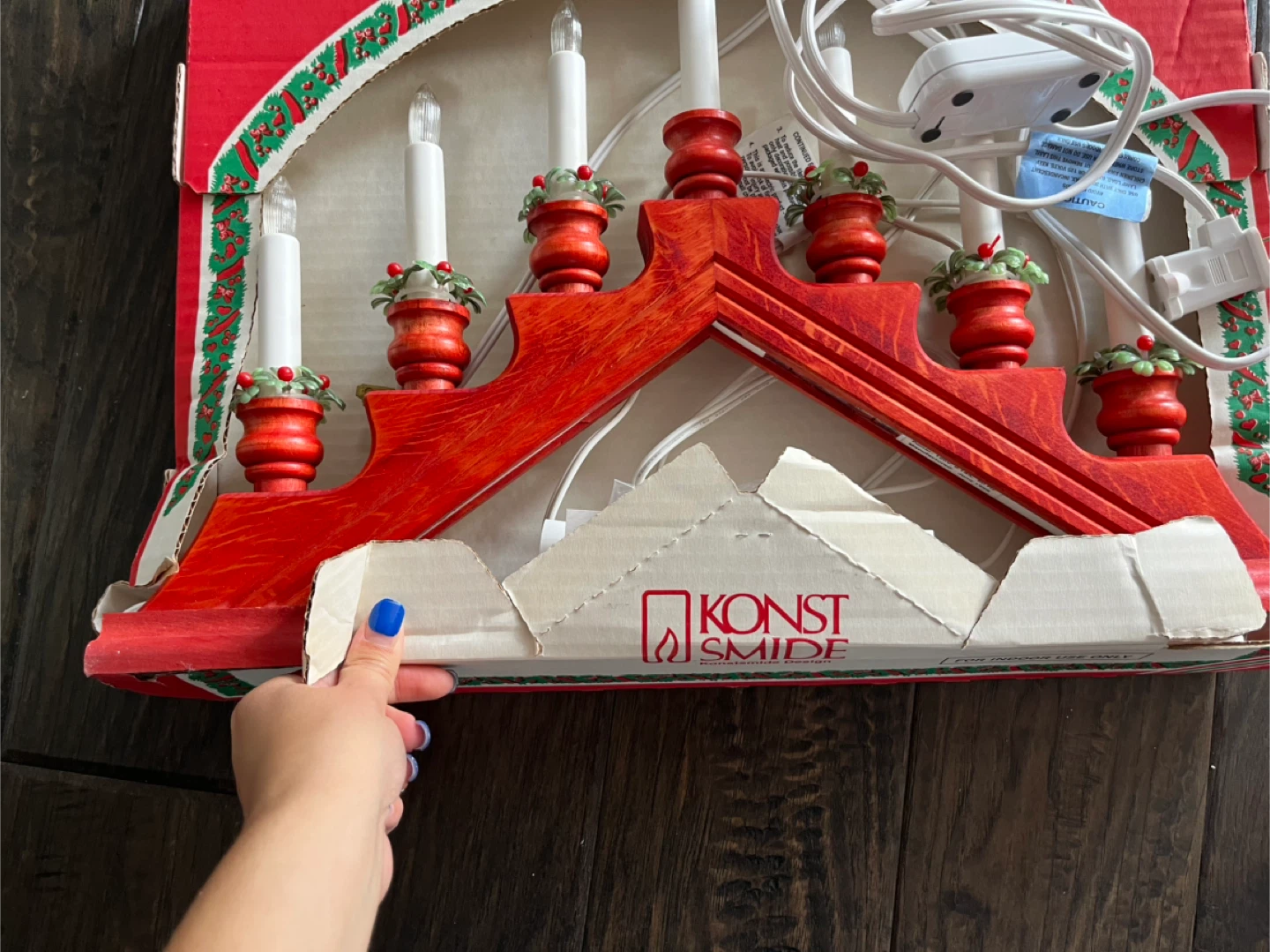 Vintage Candelabra Christmas Bridge - photo 3