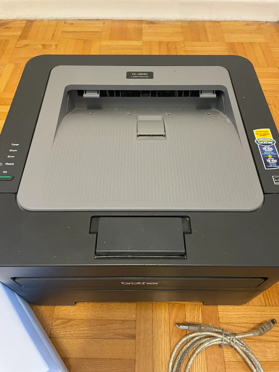 Brother HL-2240 Laser Printer with Toner & Paper image indicator(2)