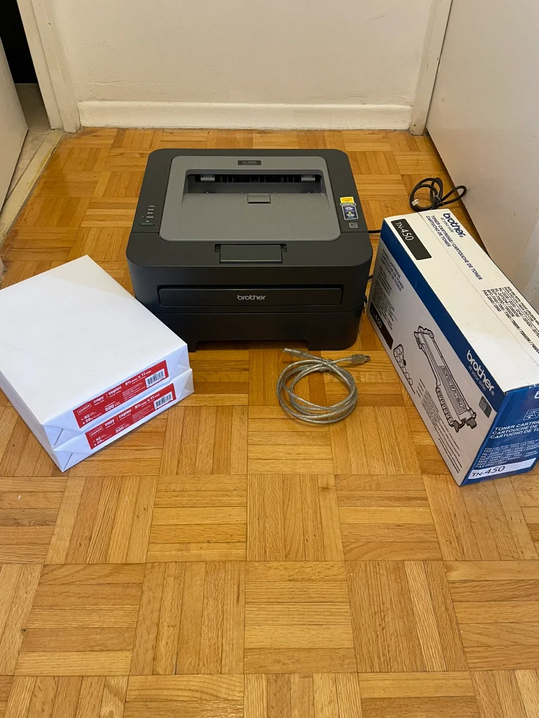Brother HL-2240 Laser Printer with Toner & Paper thumbnail