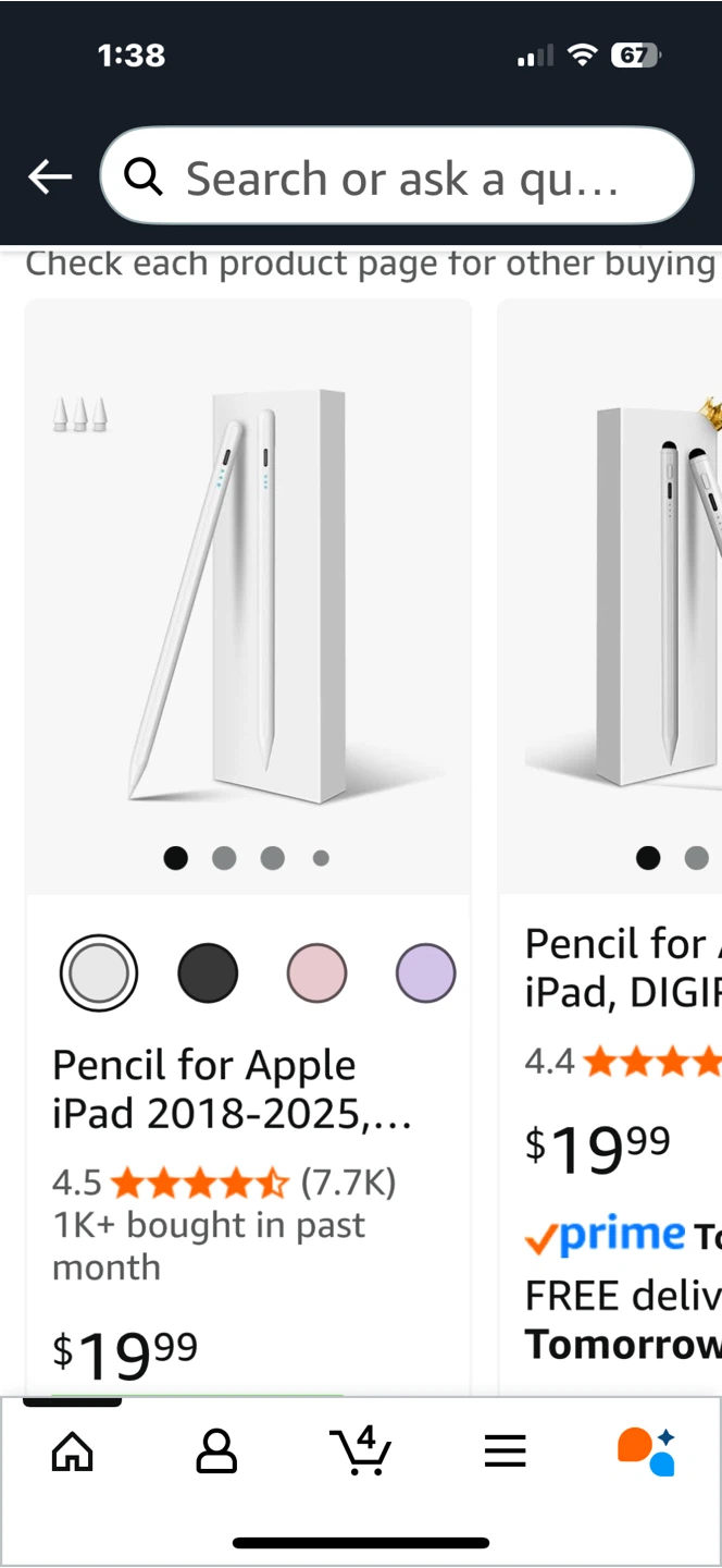New iPad Pencil (Stylus pen for iPad)