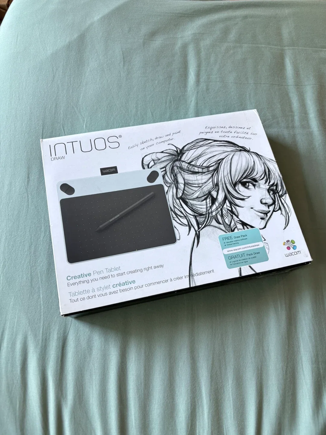 Wacom Intuos Draw Creative Pen Tablet - New! thumbnail