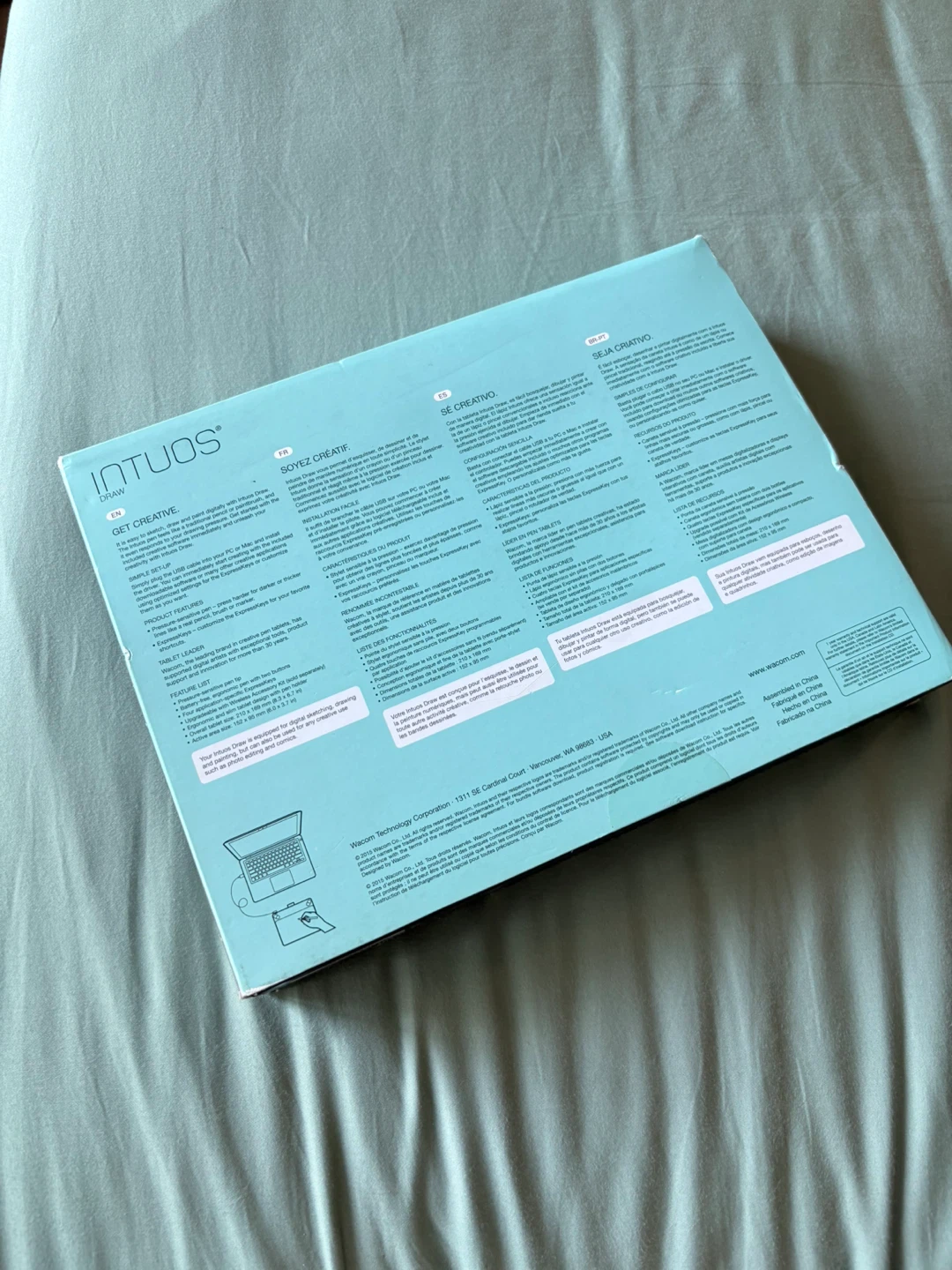 Wacom Intuos Draw Creative Pen Tablet - New! - photo 2