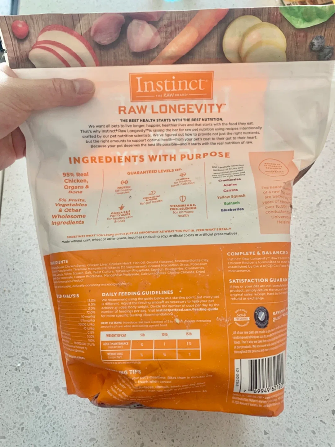 ‼️MOVING SALE‼️ Instinct FROZEN Raw Cat Food image indicator(2)