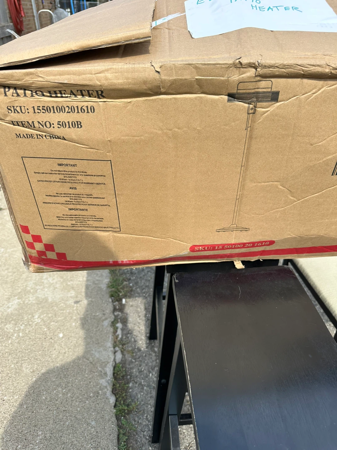 Patio Heater Model 5010B - photo 2