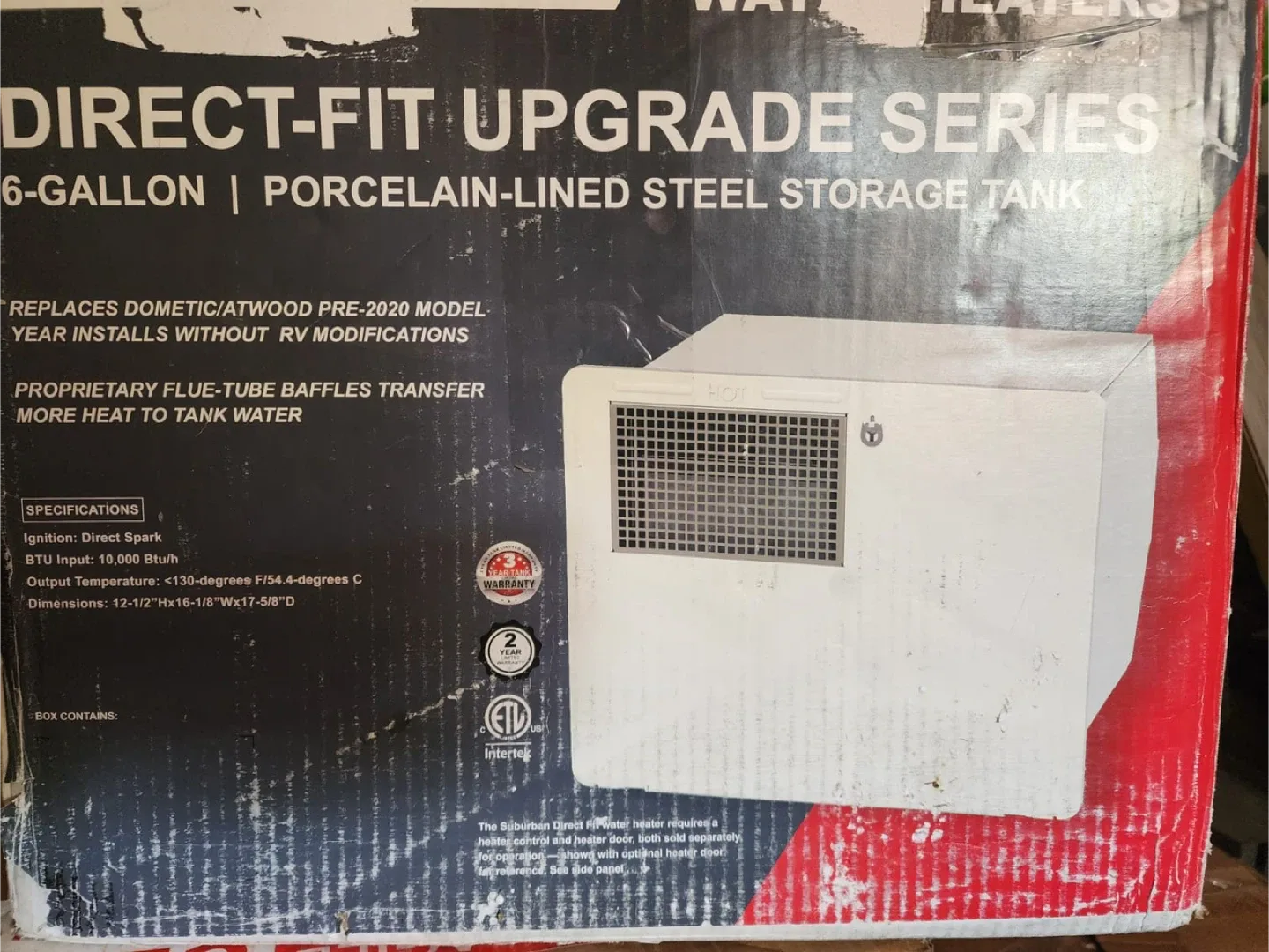 NewSuburban 5321A Direct Spark Ignition (DSI) 6 Gallon Advantage image indicator(8)