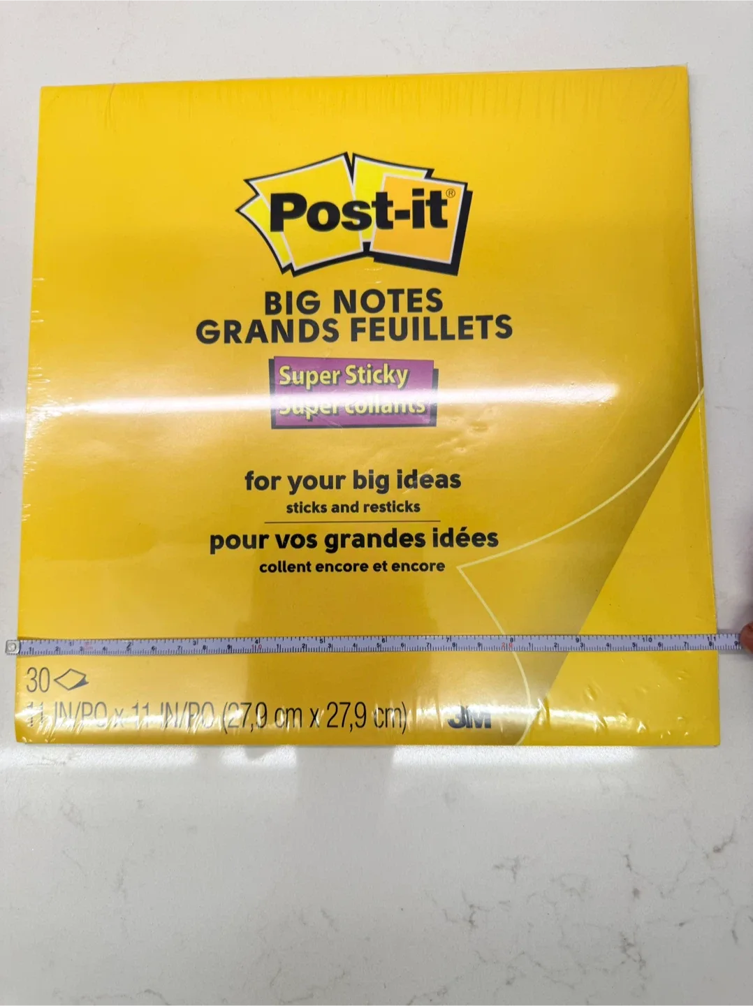 New oversized Post-it Big Notes 11 in x 11 in thumbnail