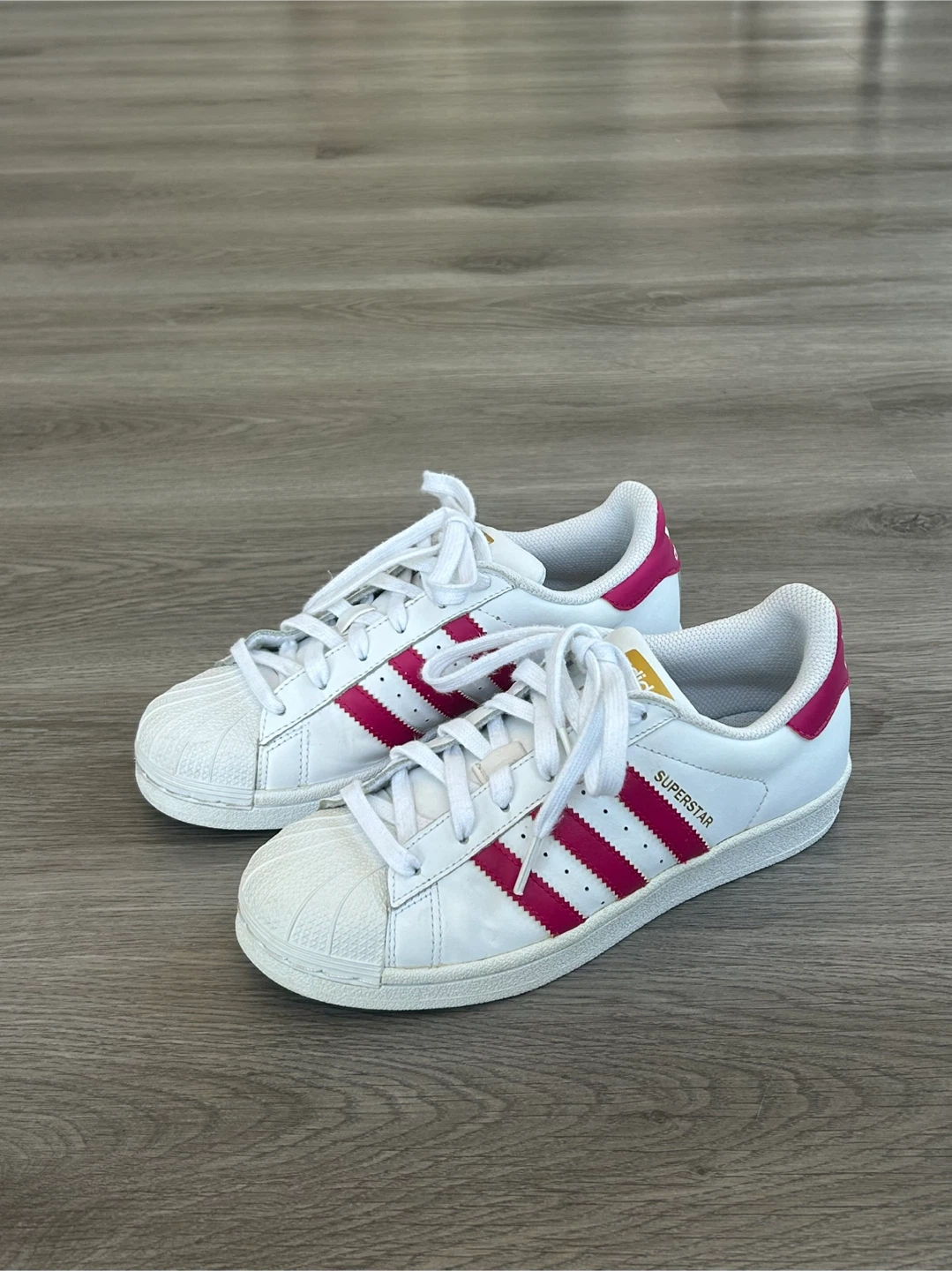 Adidas Superstar Foundation J Pink (GS) – Size US 4 / EU 36