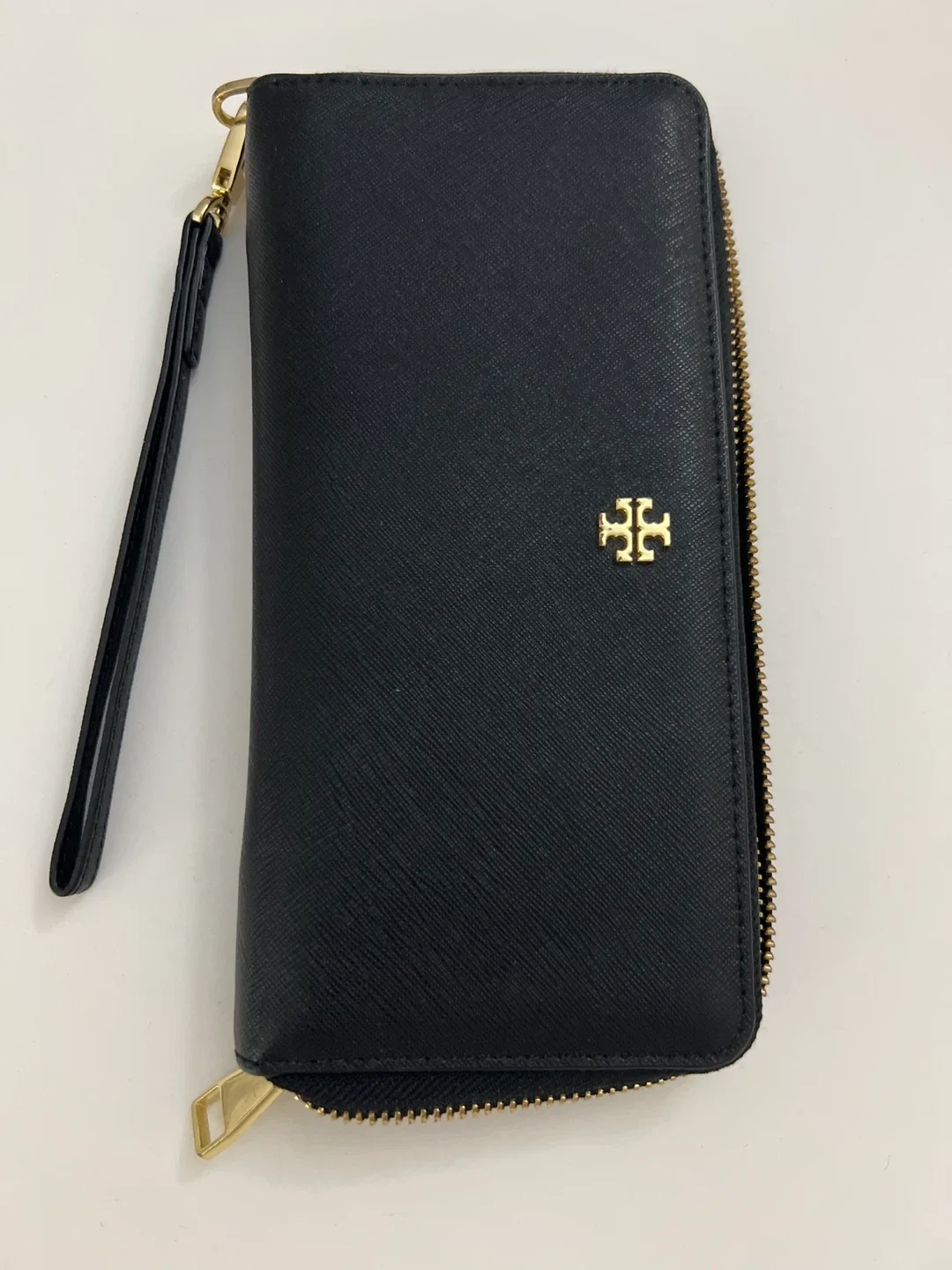 Tory Burch Black Leather Wallet thumbnail