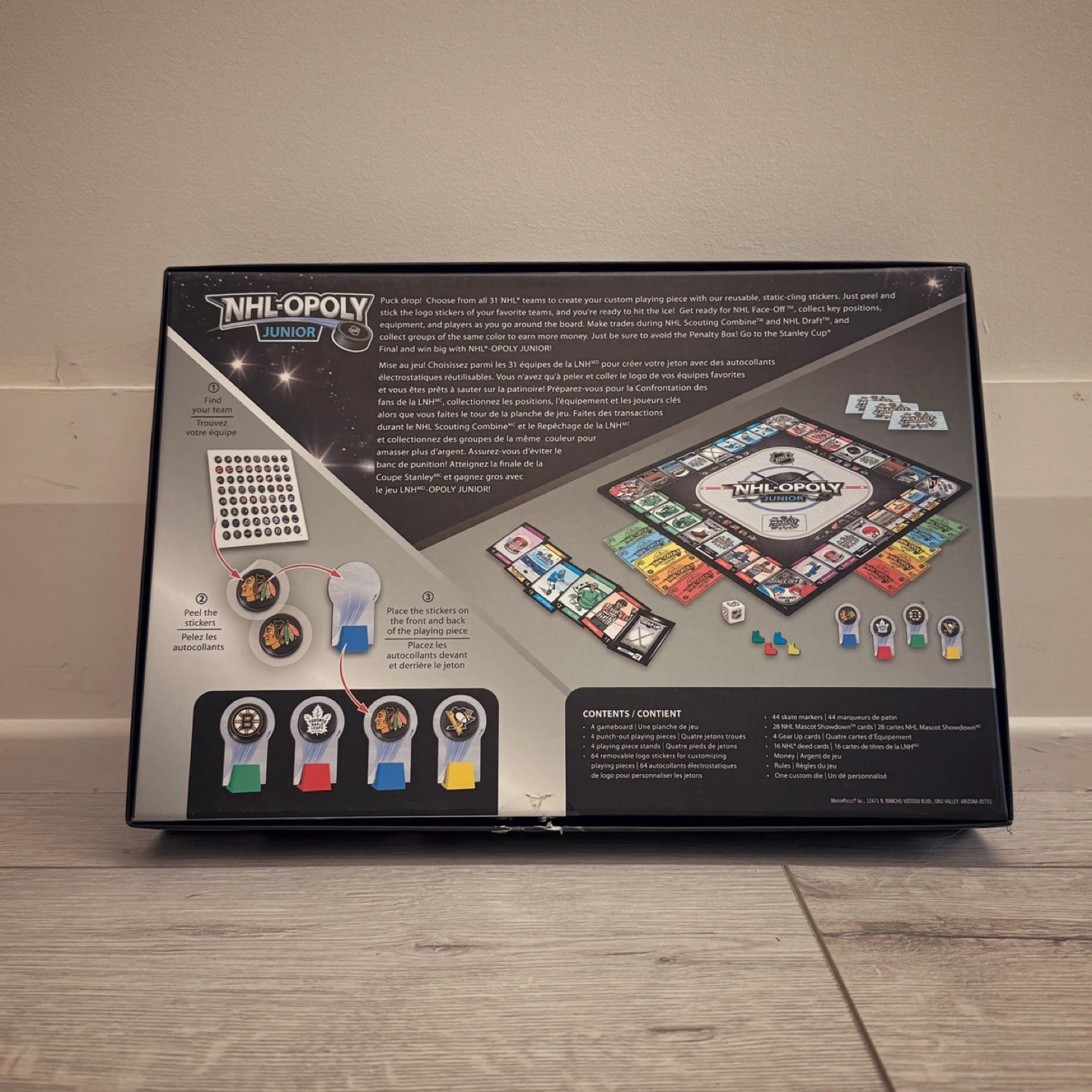 NHL-OPOLY Junior Board Game - photo 3