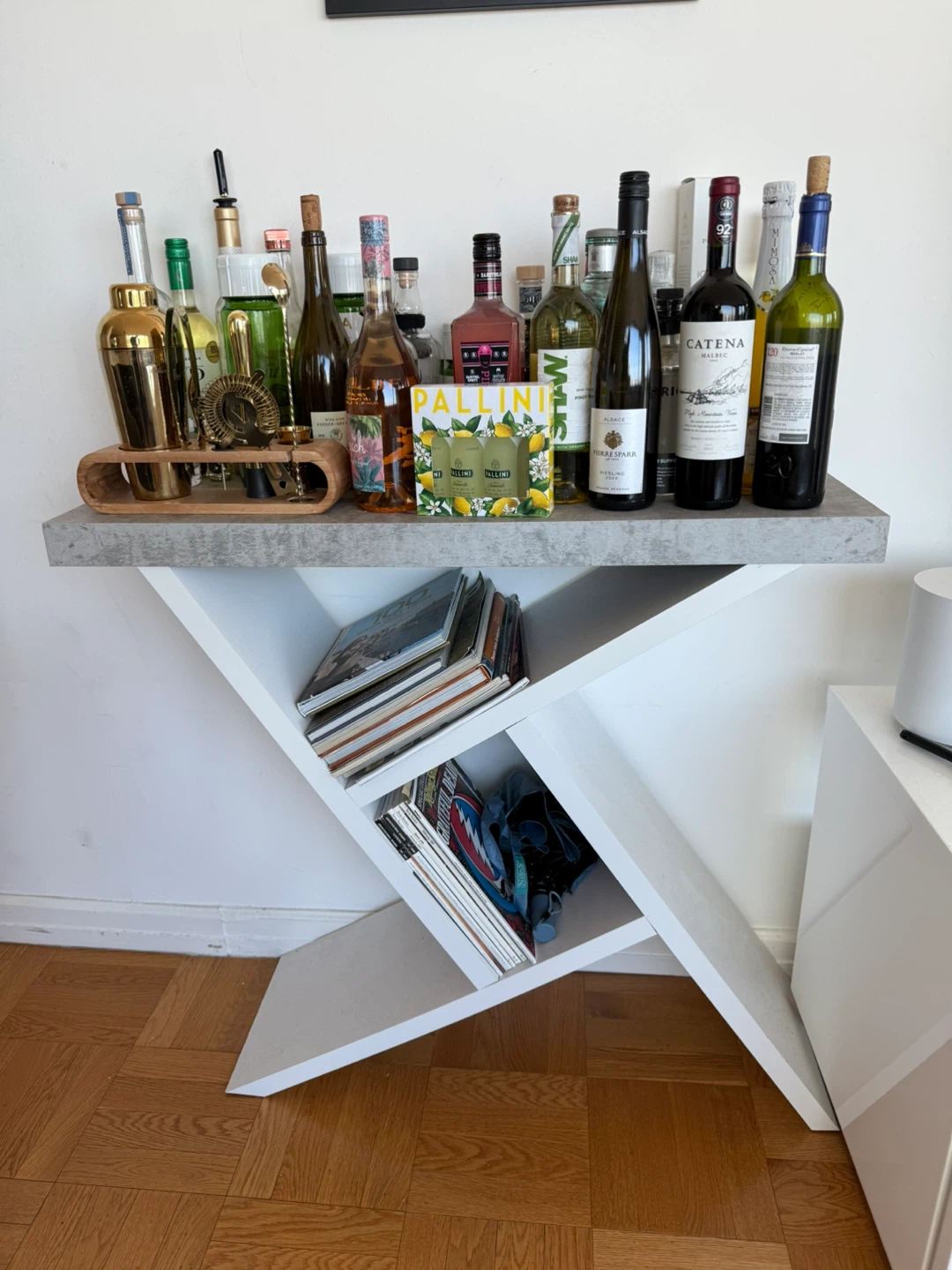 White Console Table