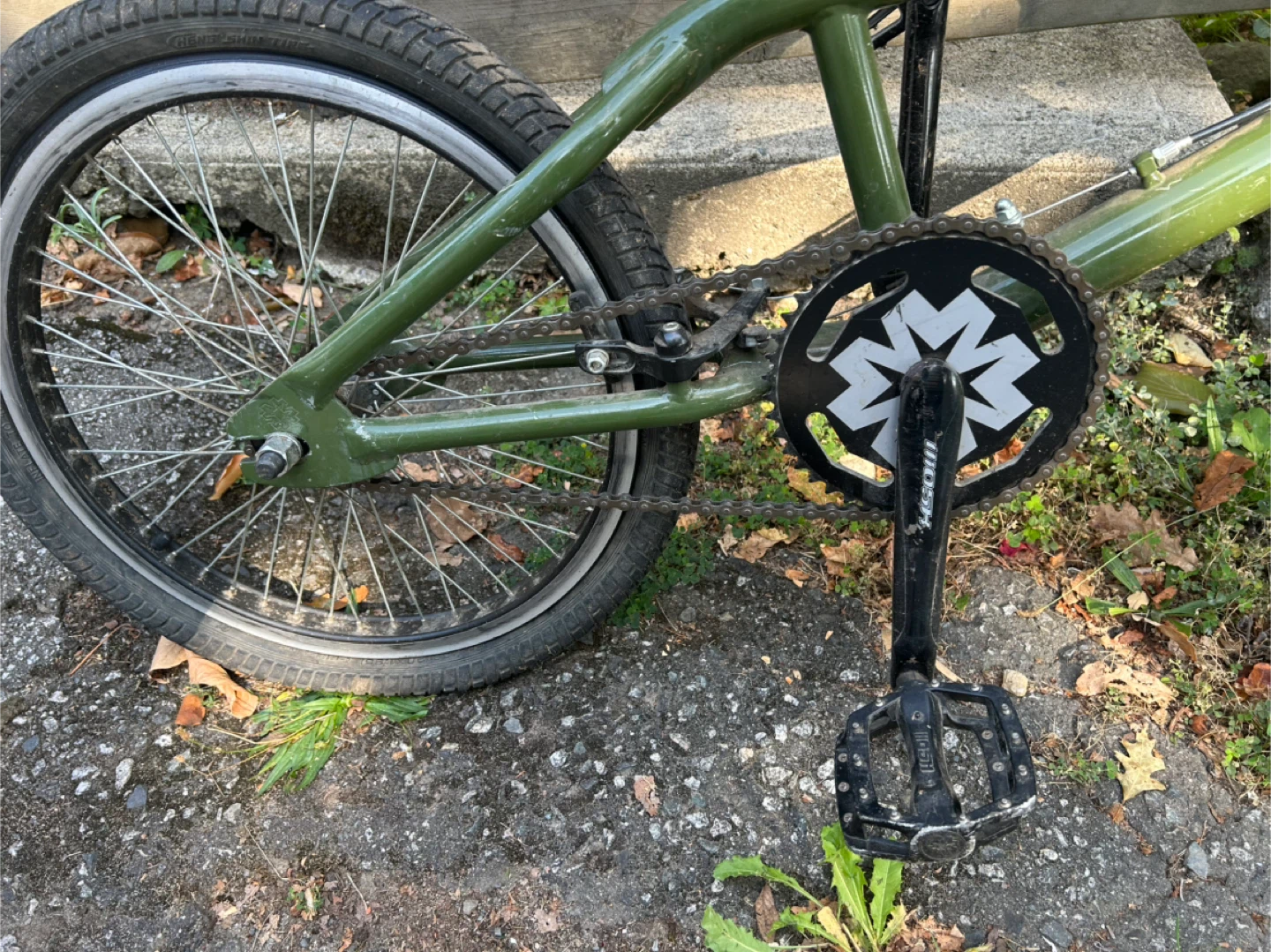 Green BMX Bike - photo 3