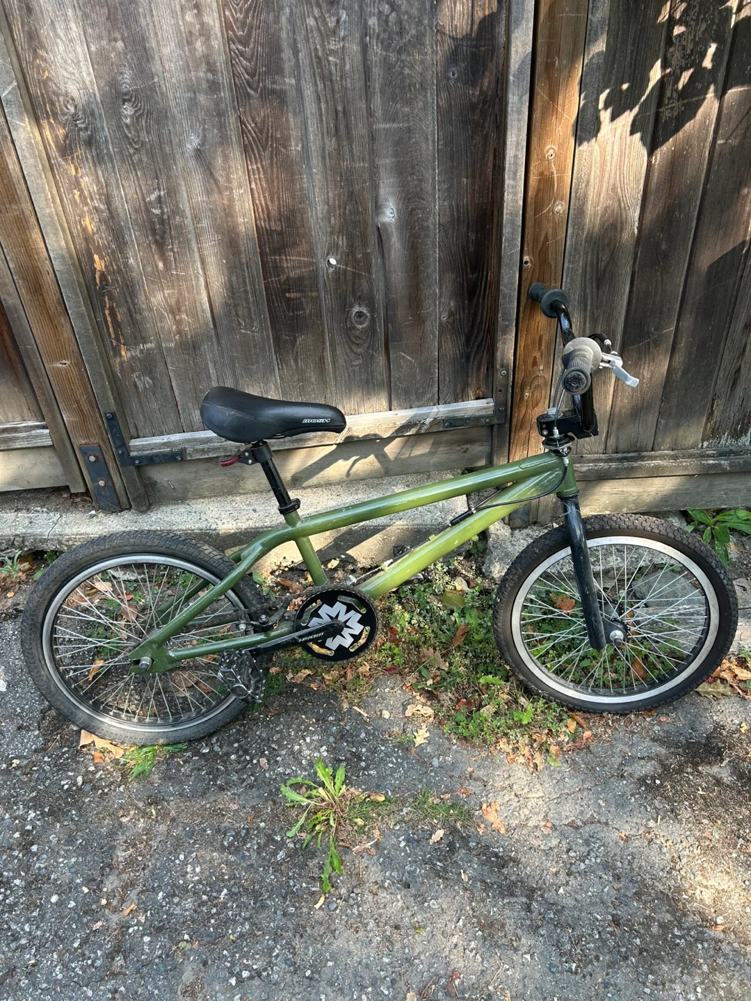 Green BMX Bike